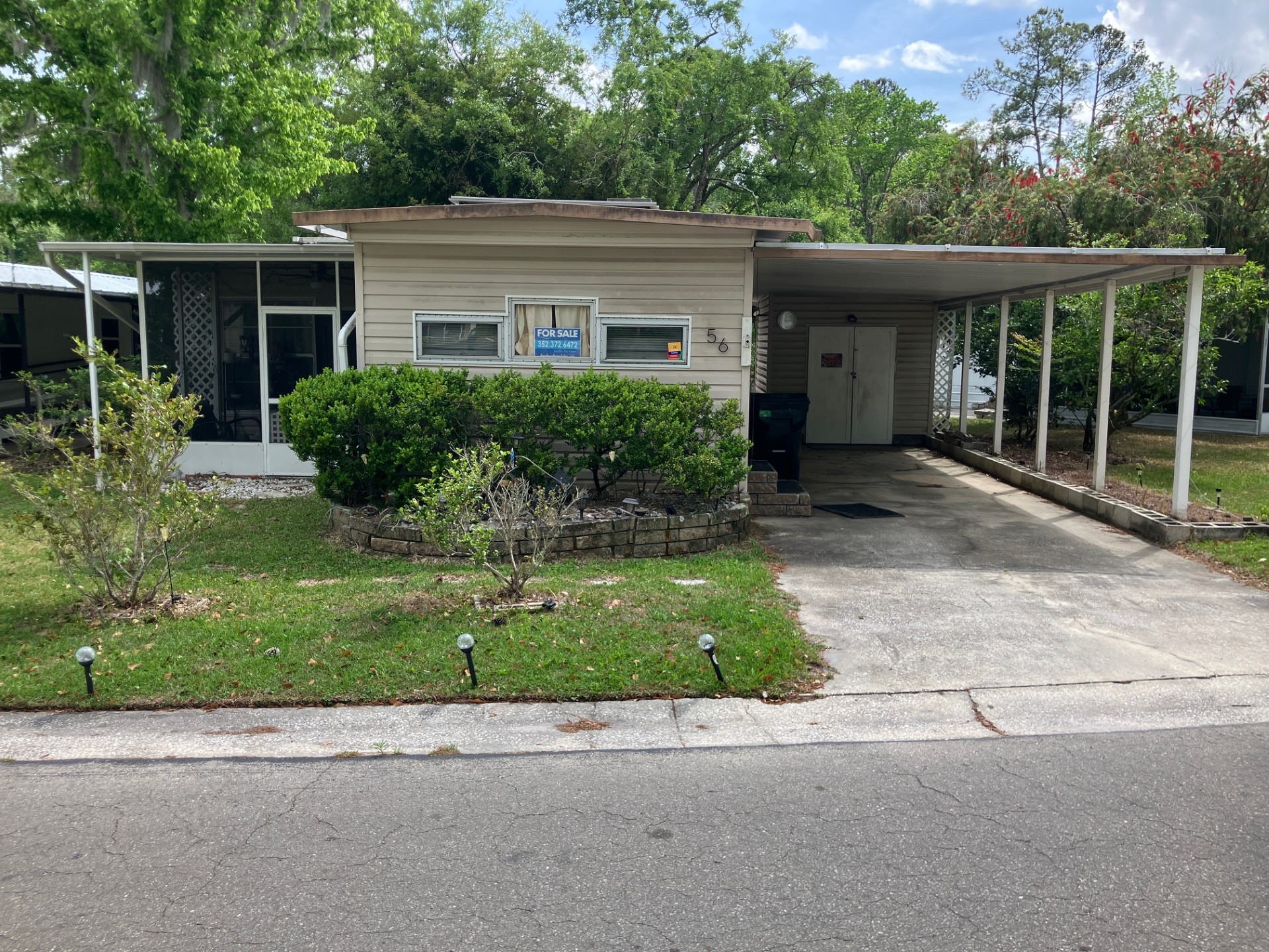 A photo of the home