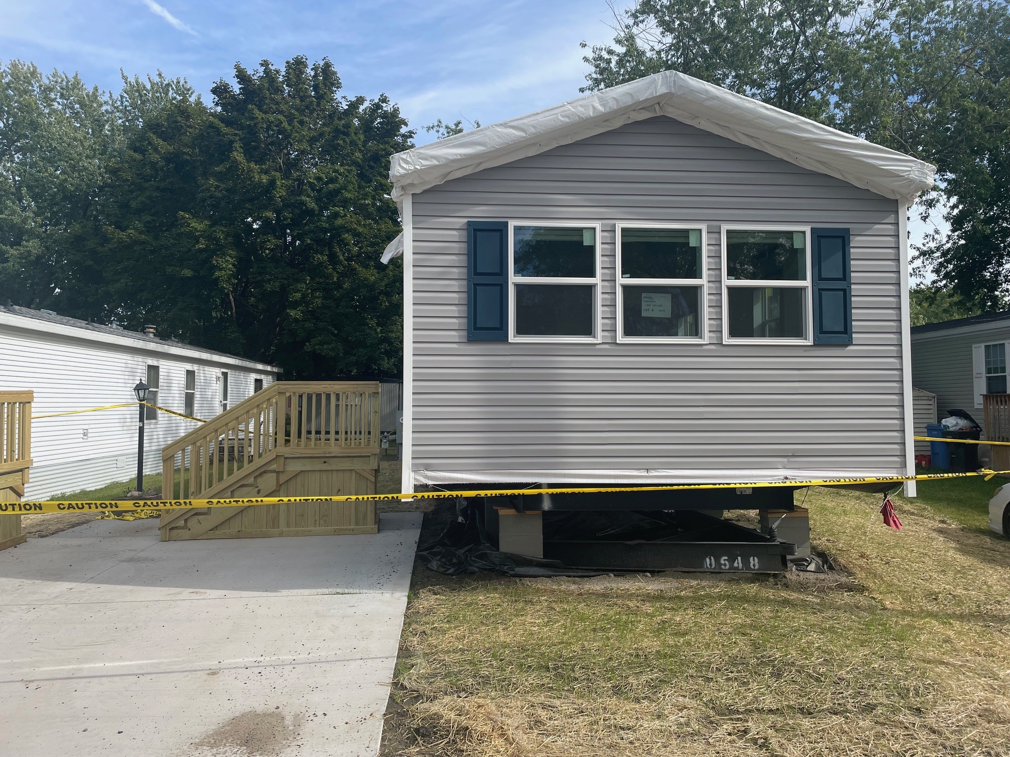 A photo of the Lake Village Home