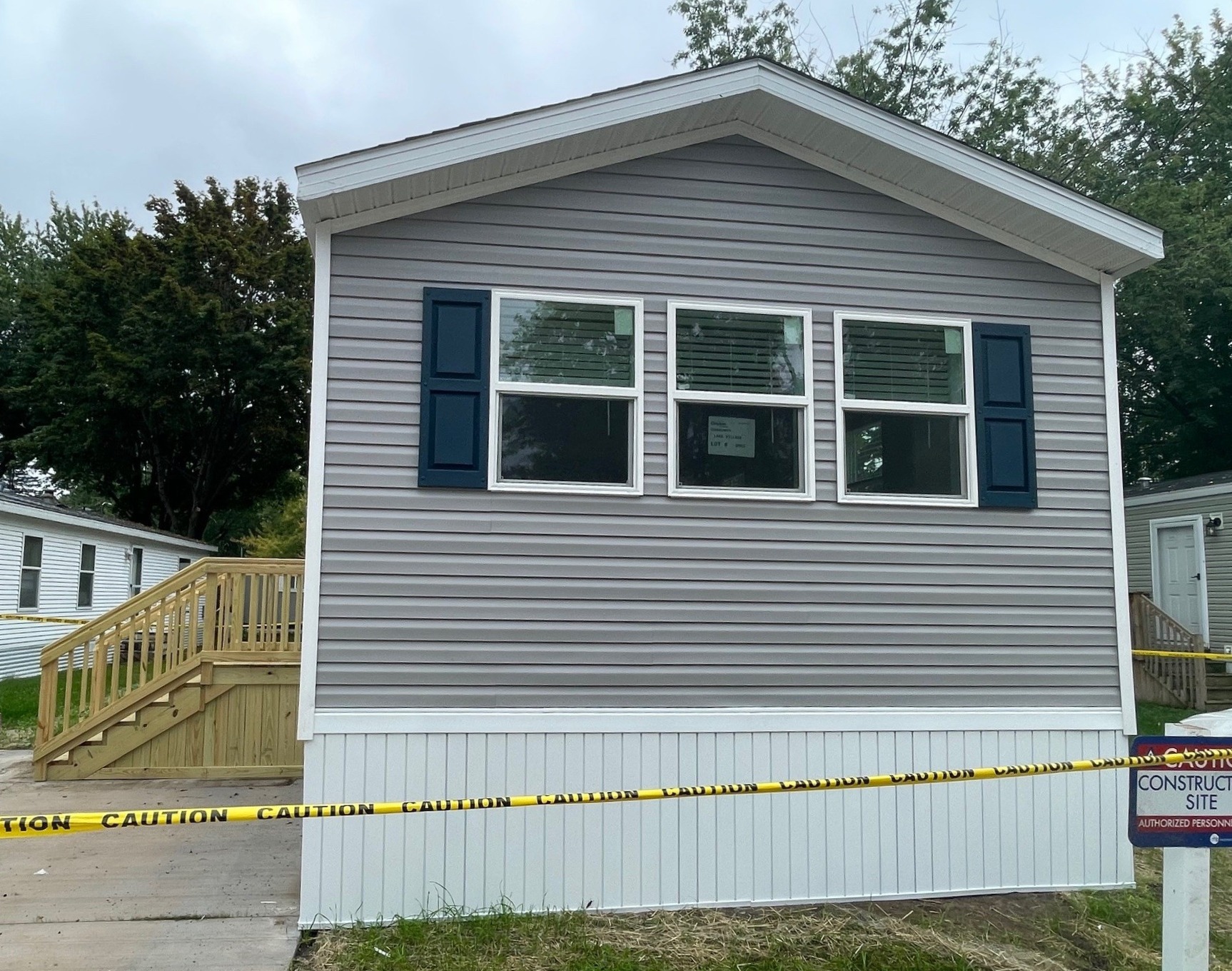 A photo of the home