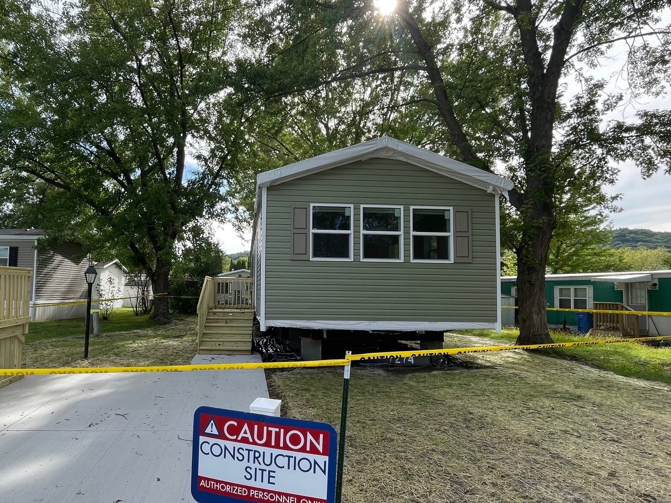 A photo of the Lake Village Home