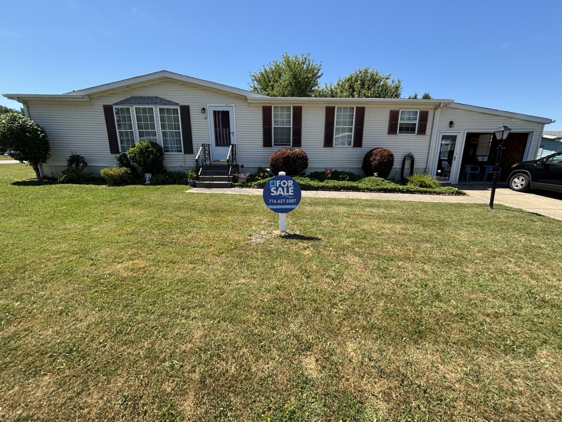 A photo of the home