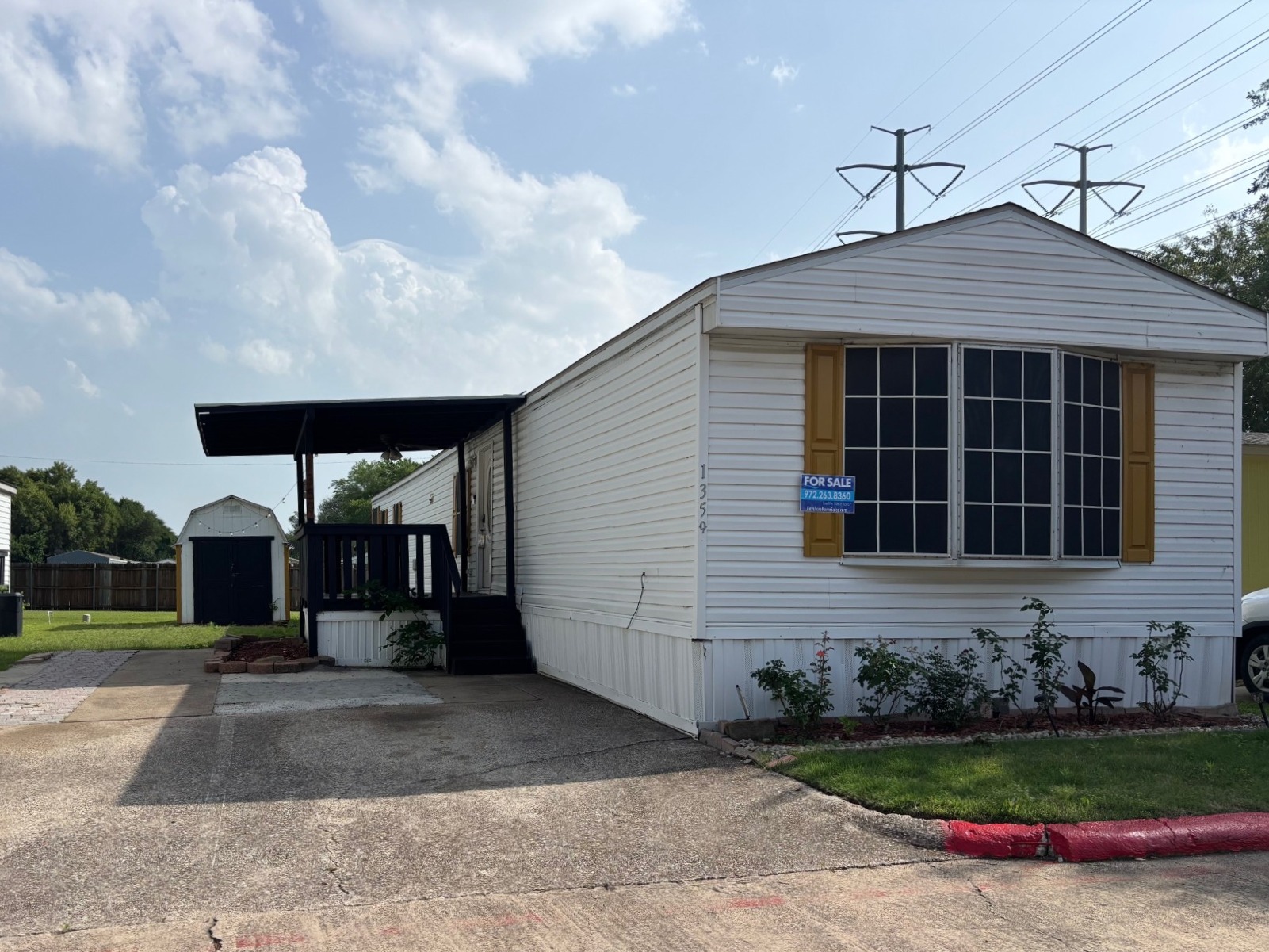 A photo of the home