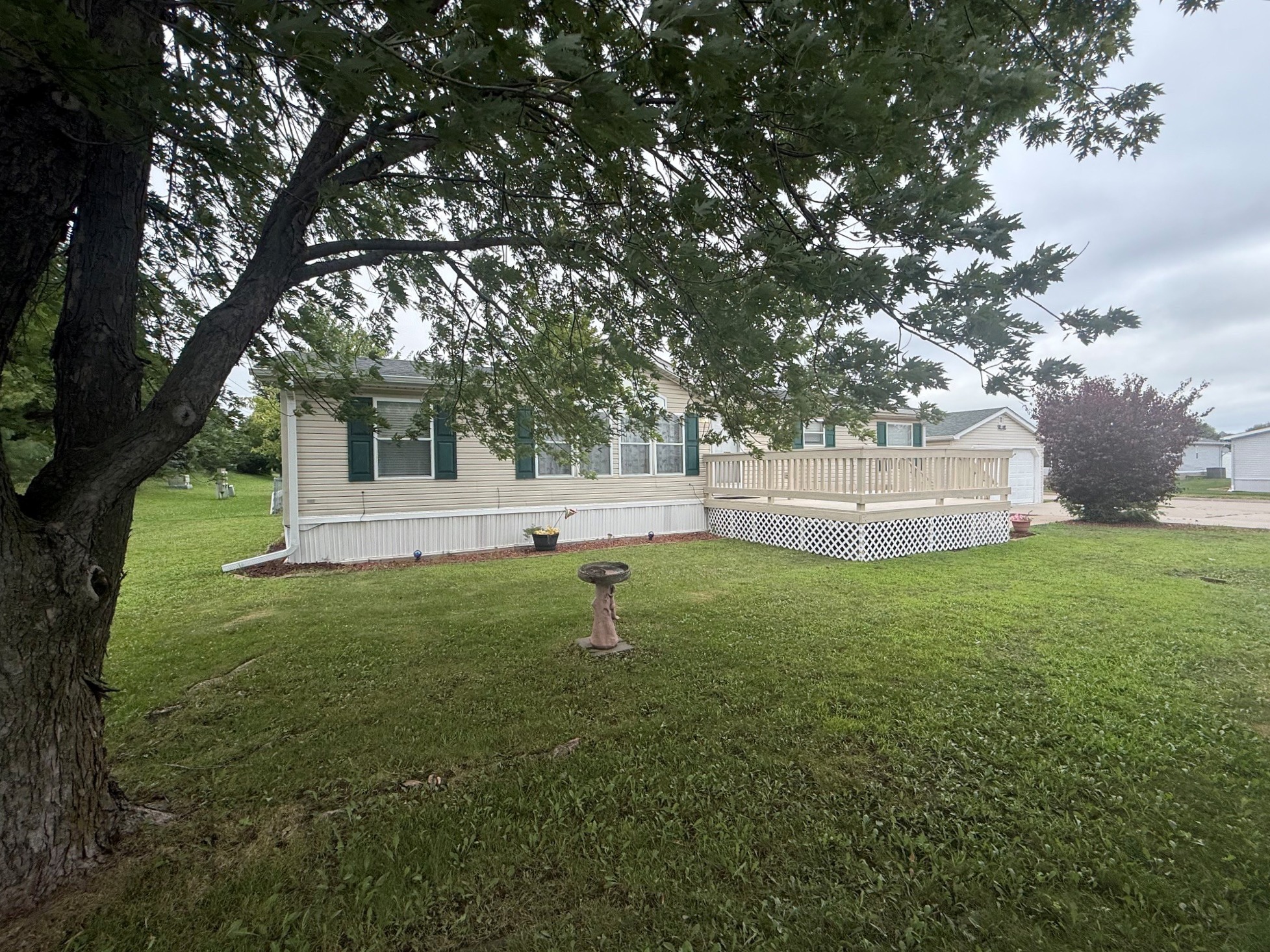 A photo of the home