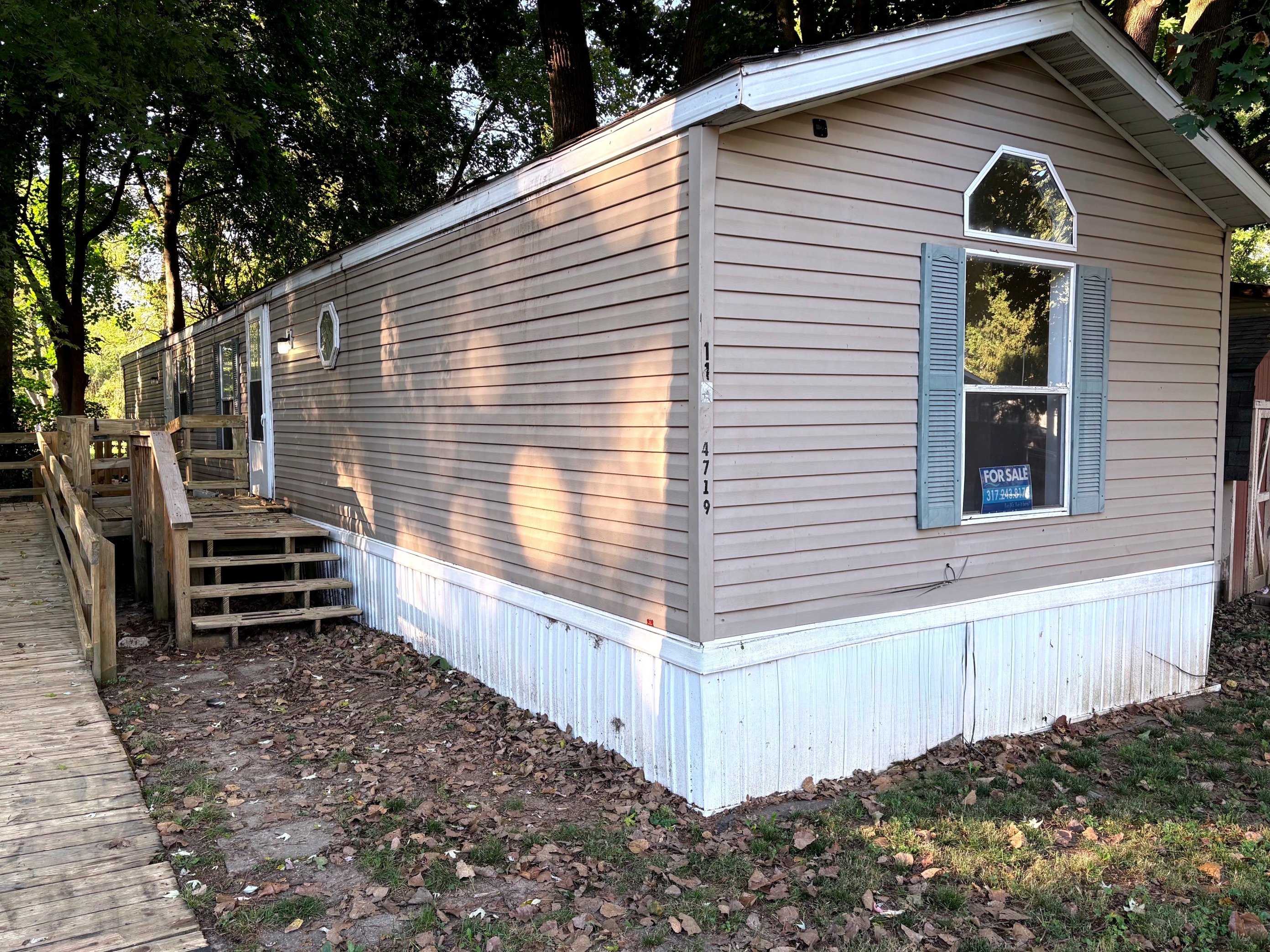 A photo of the home