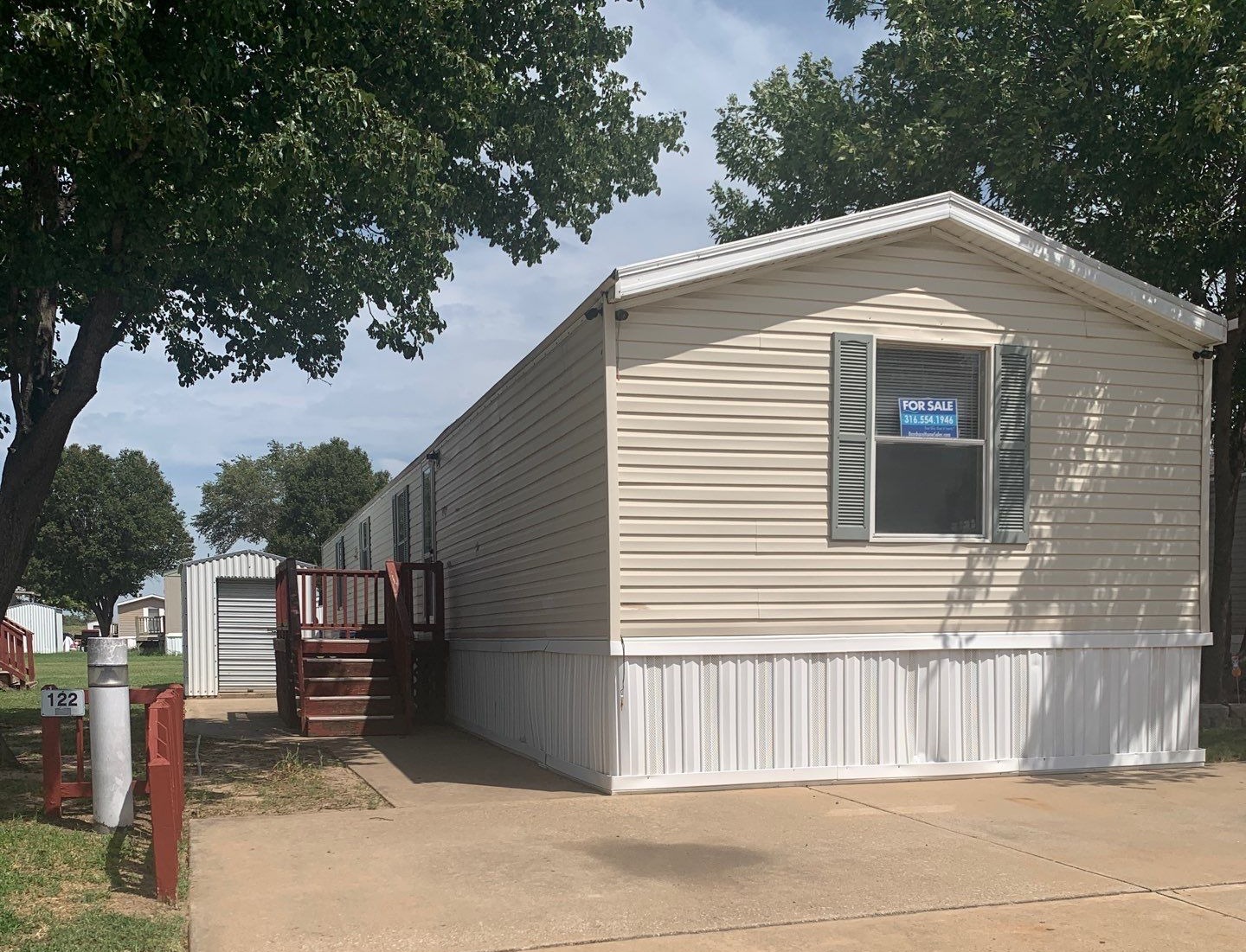 A photo of the home