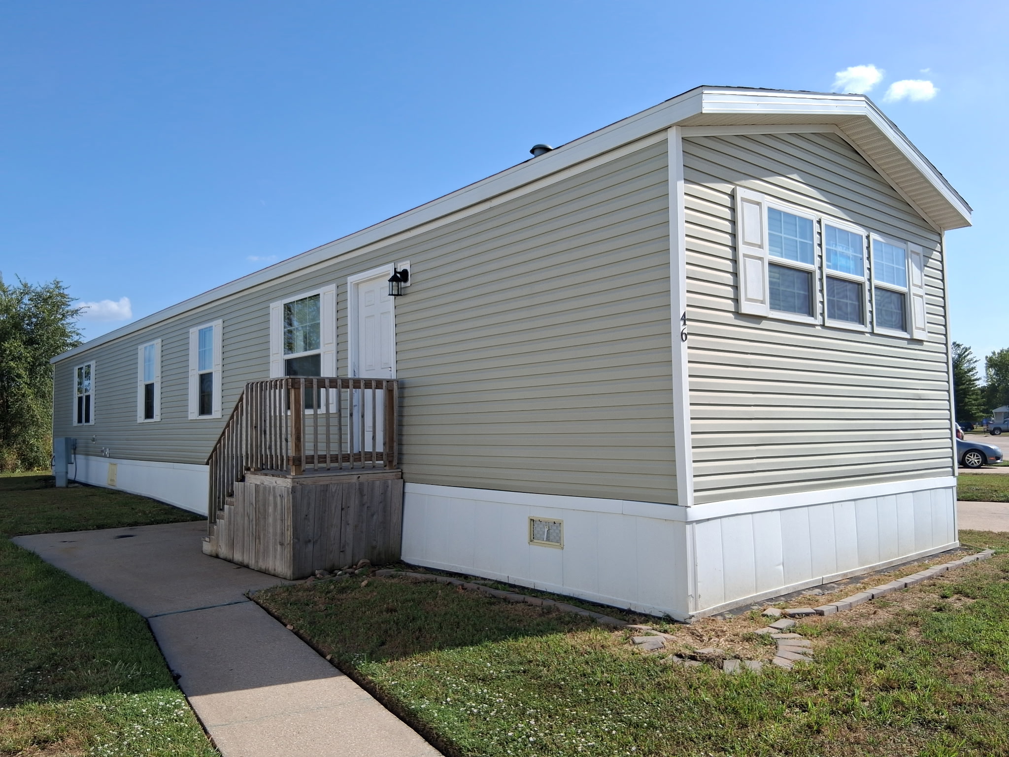 A photo of the home