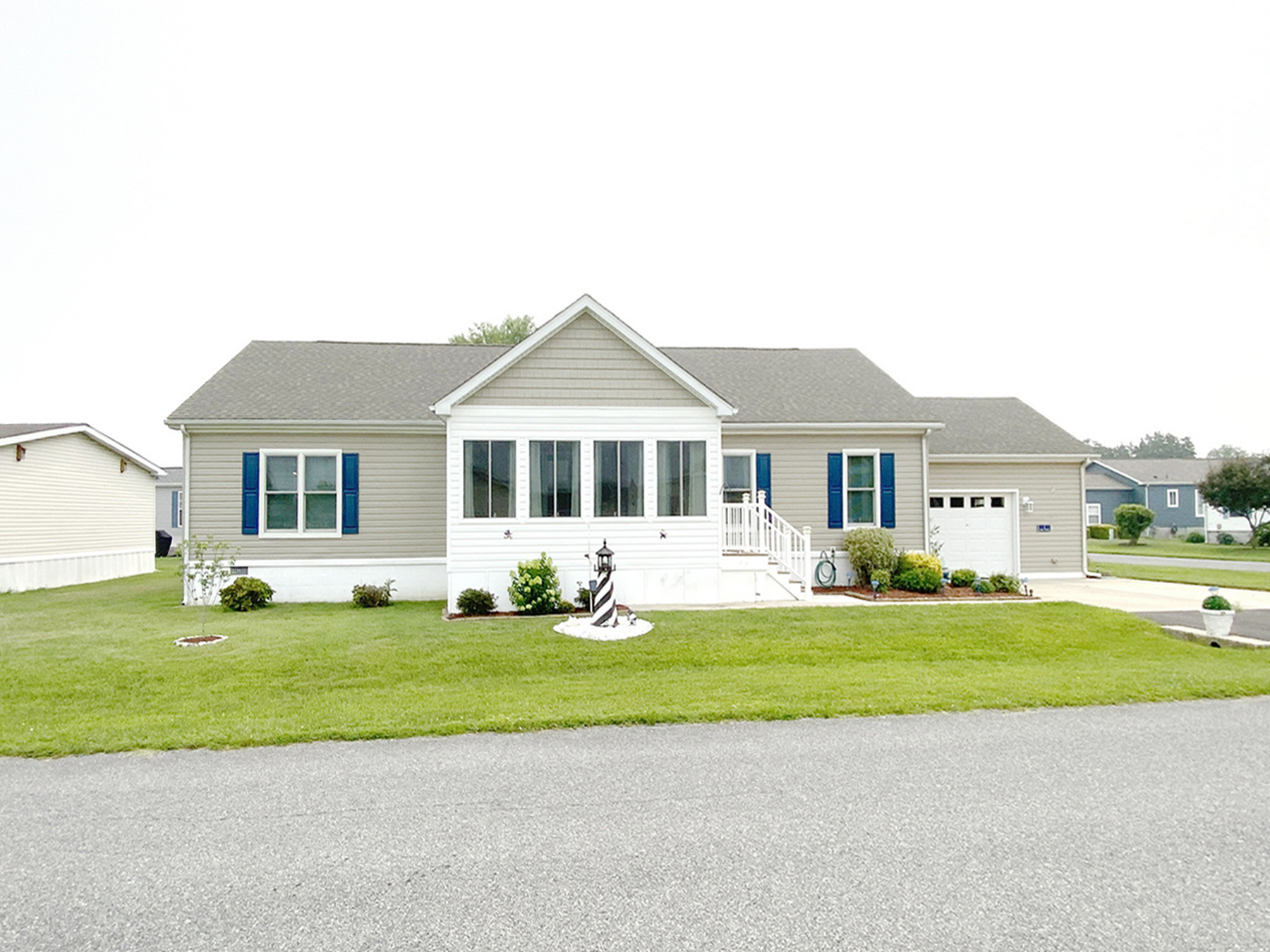 A photo of the home