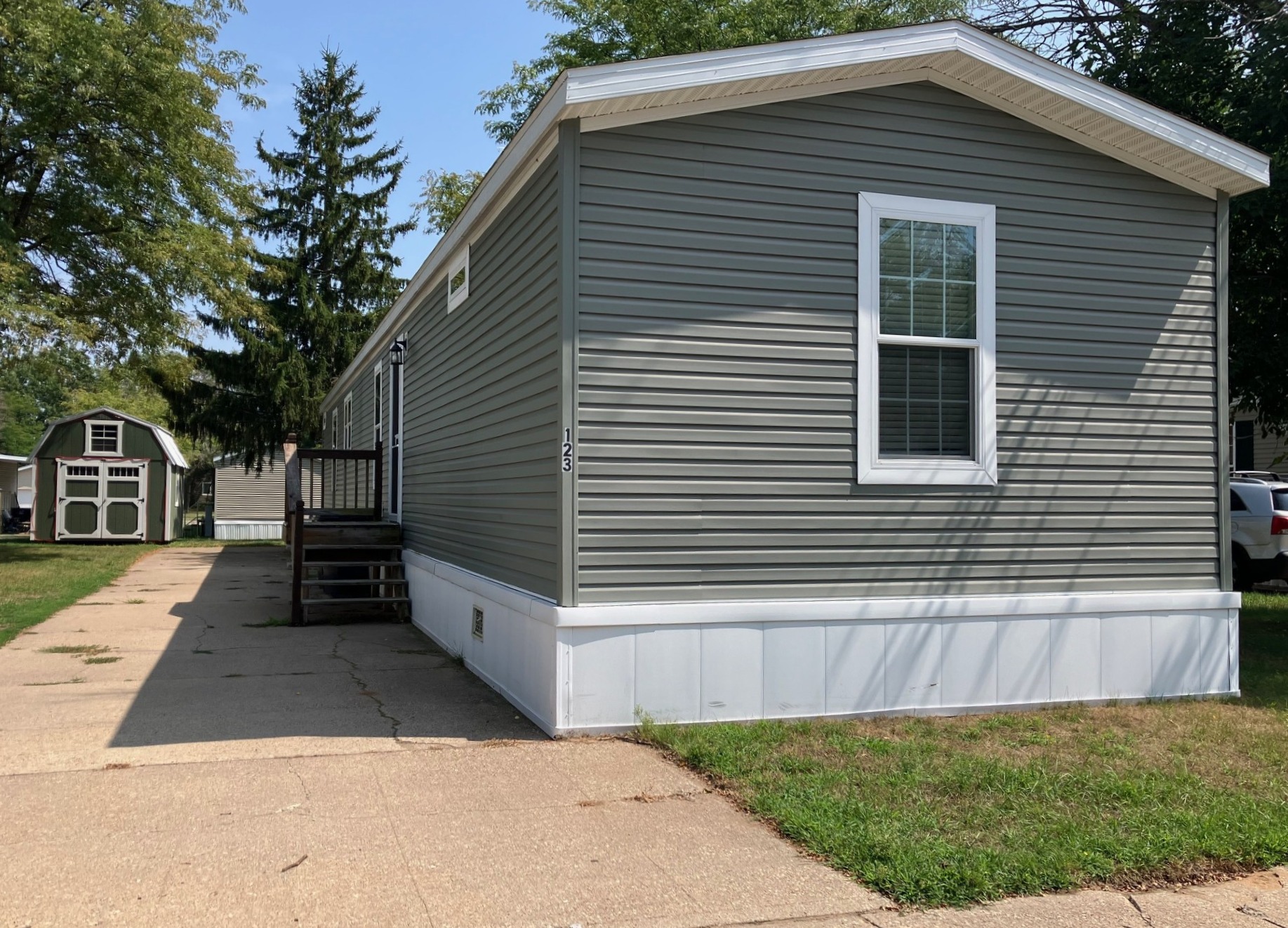 A photo of the home