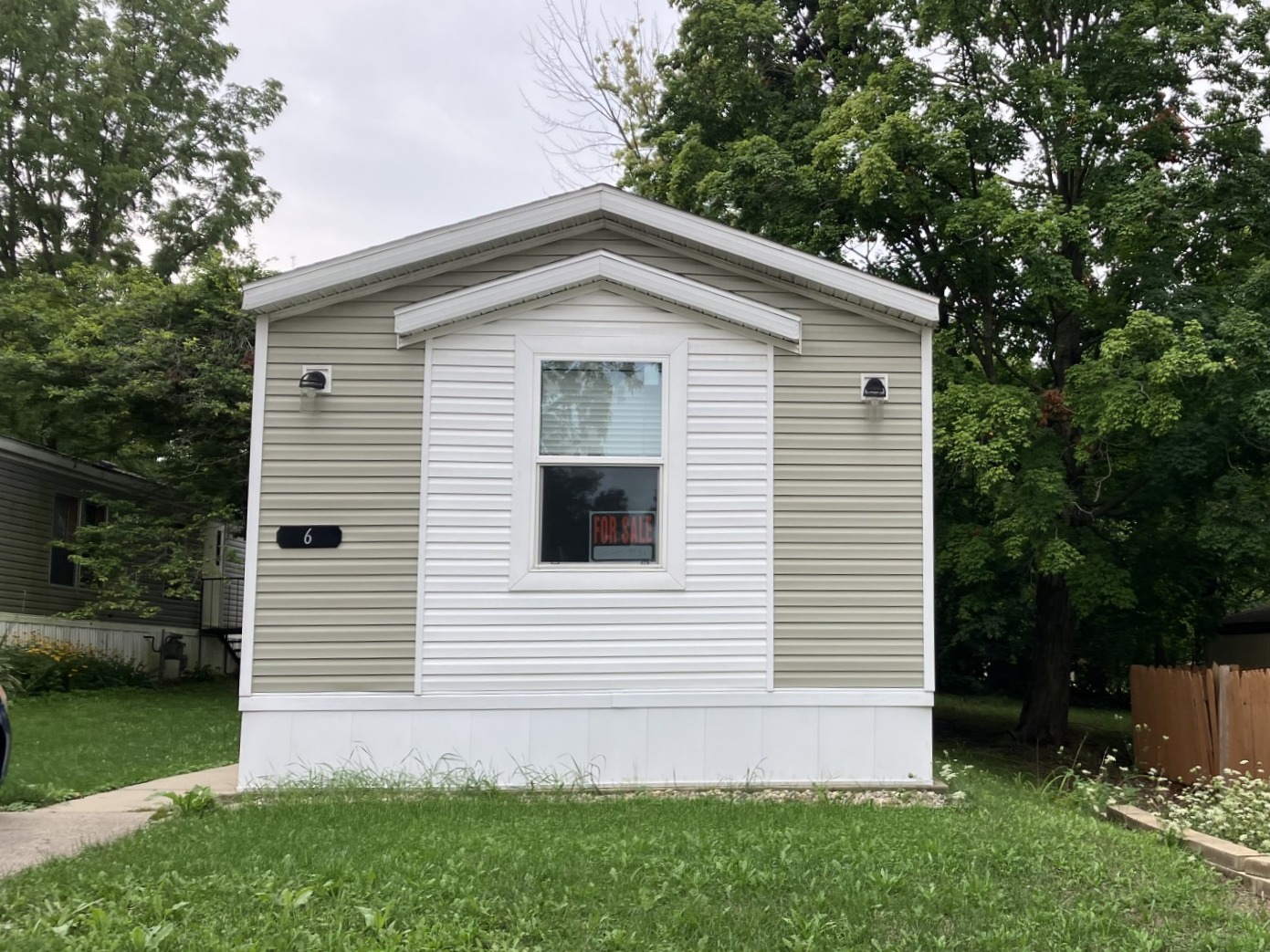 A photo of the home