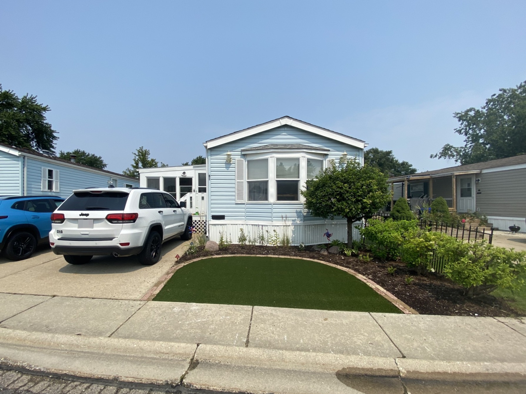 A photo of the home