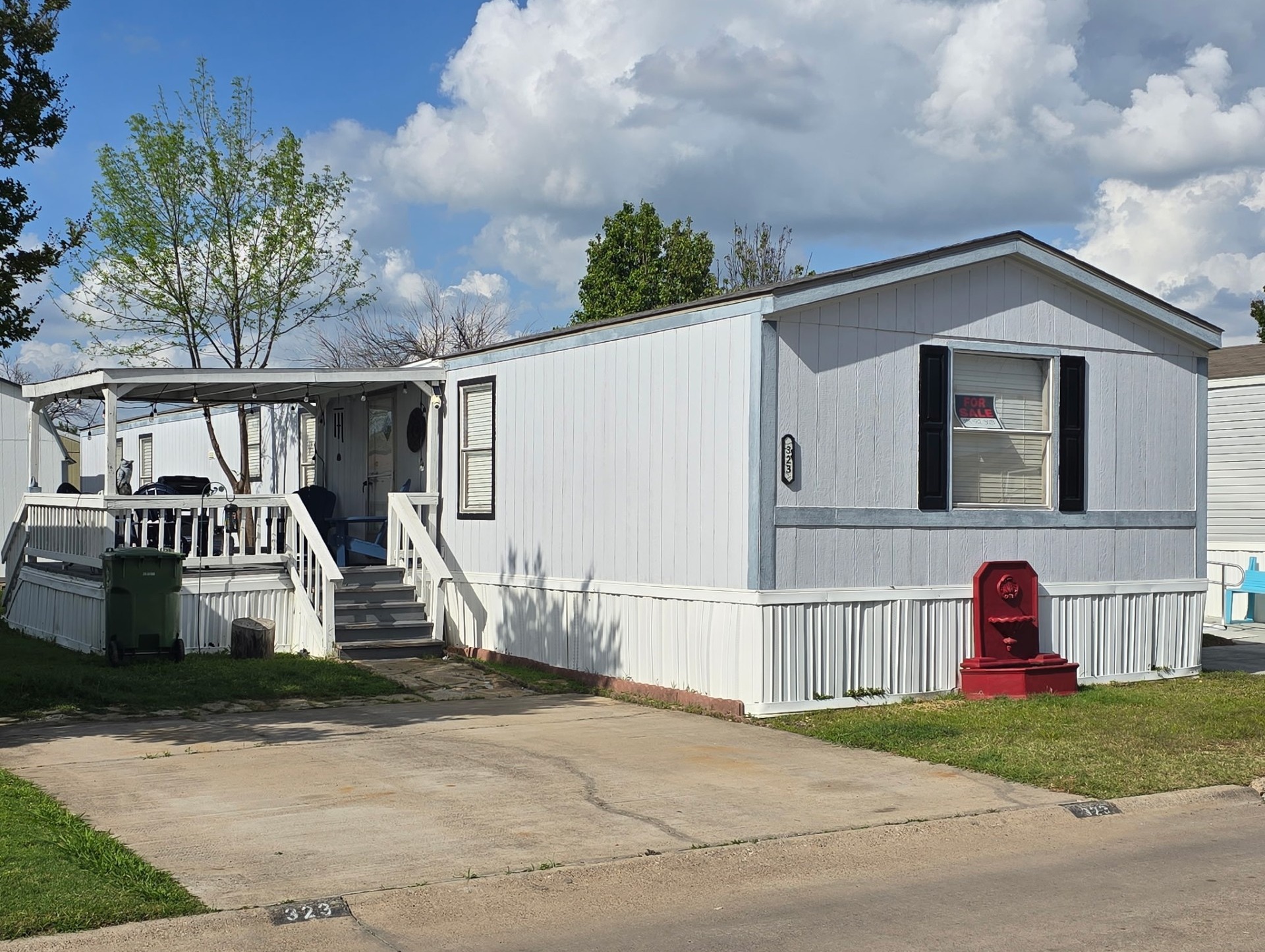 A photo of the home