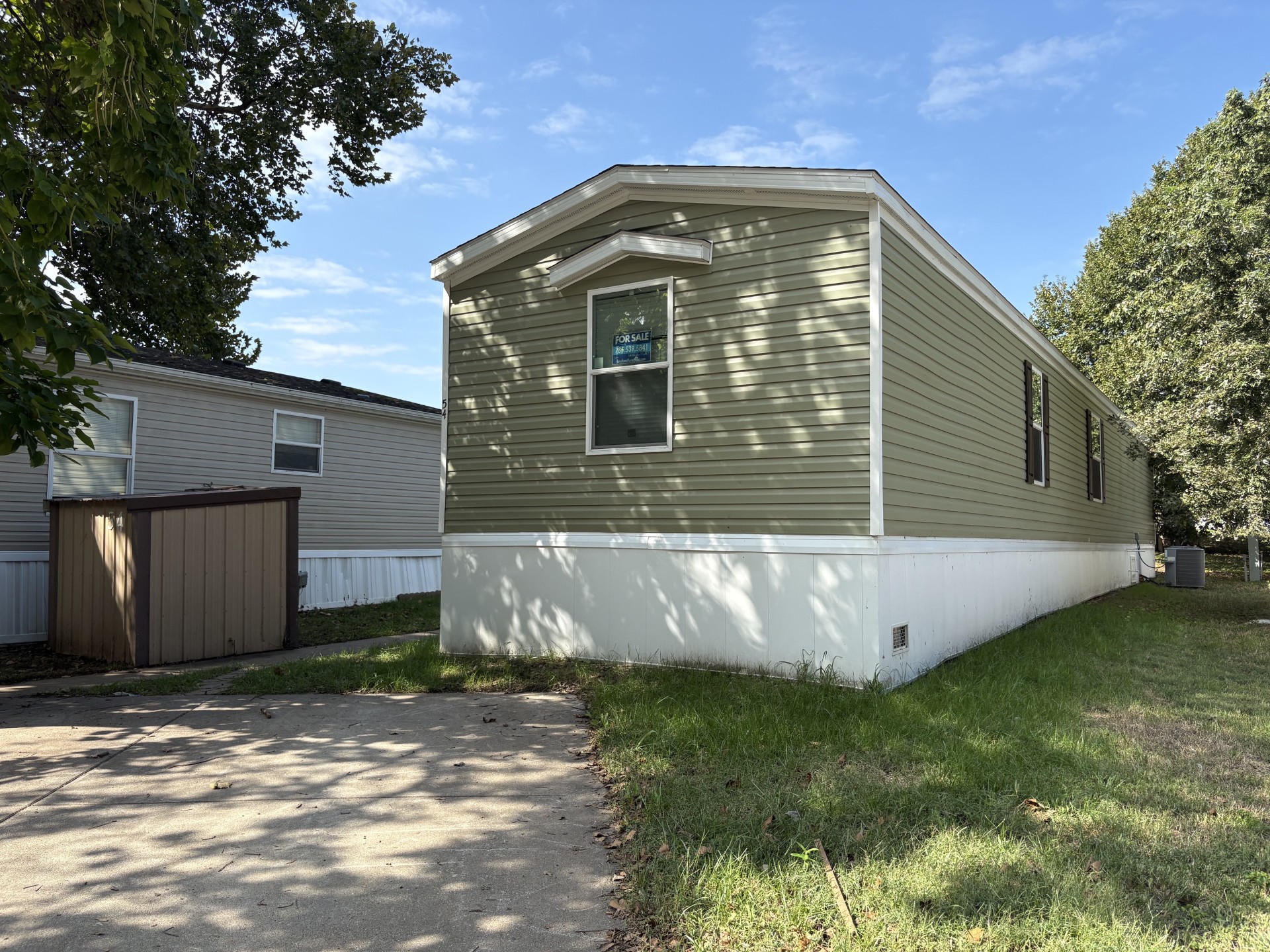 A photo of the home