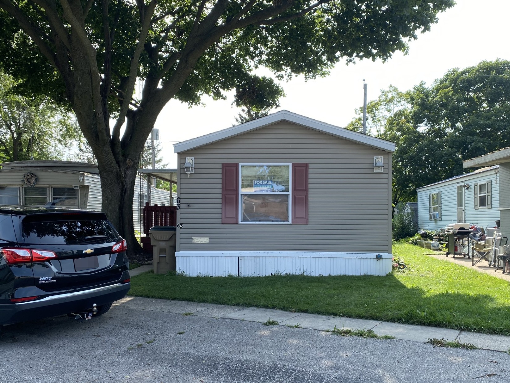 A photo of the home