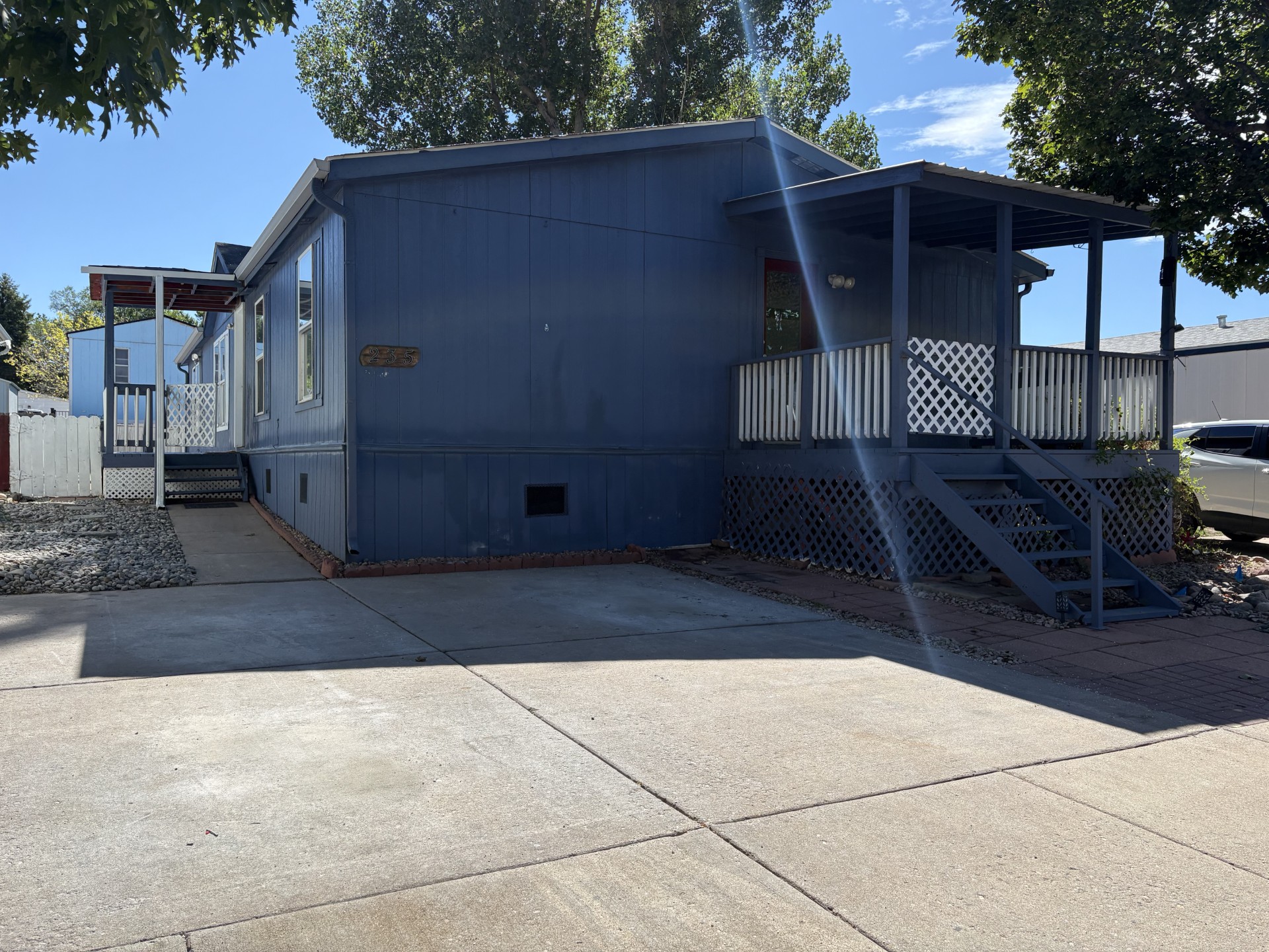 A photo of the home