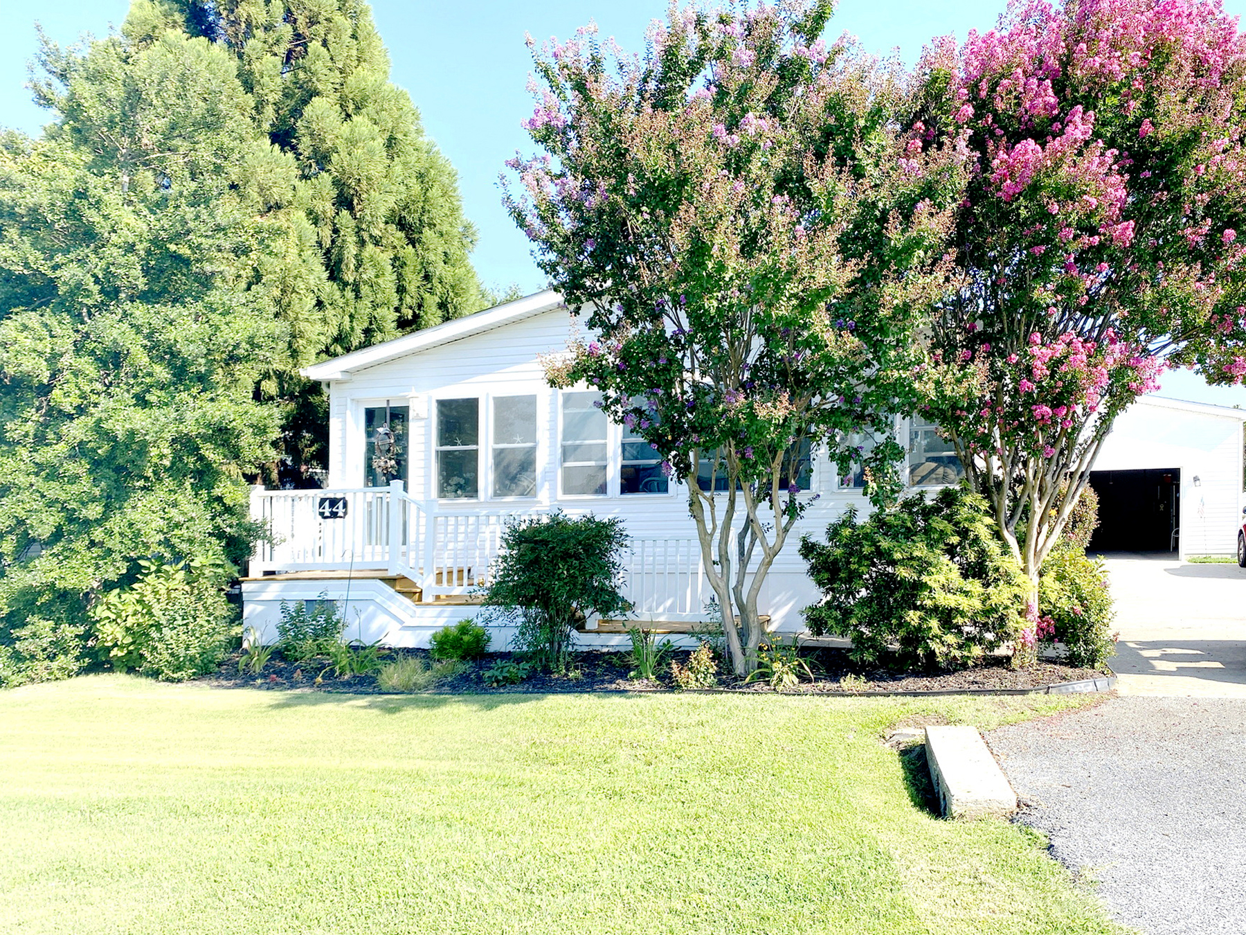 A photo of the home