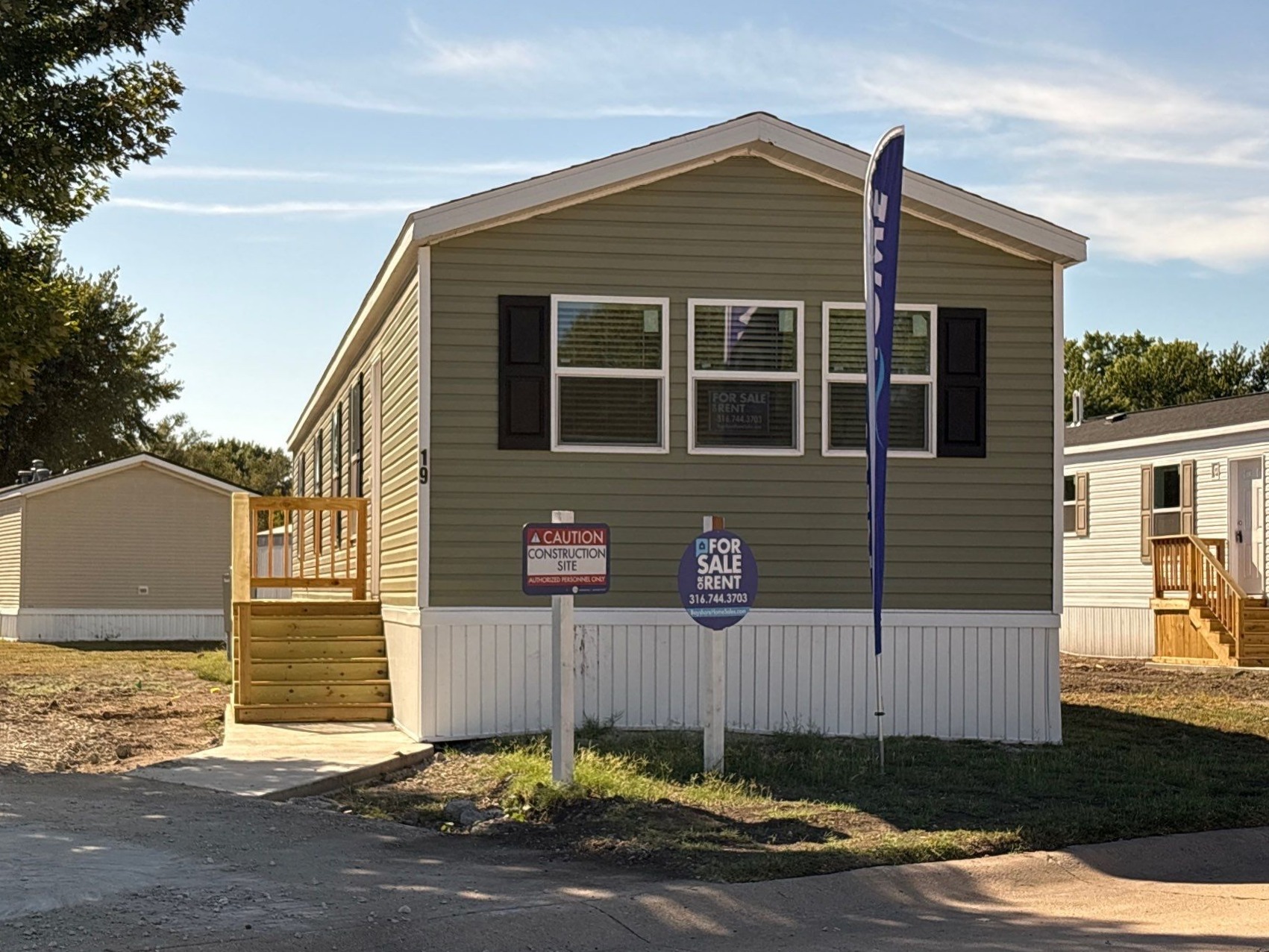 A photo of the home