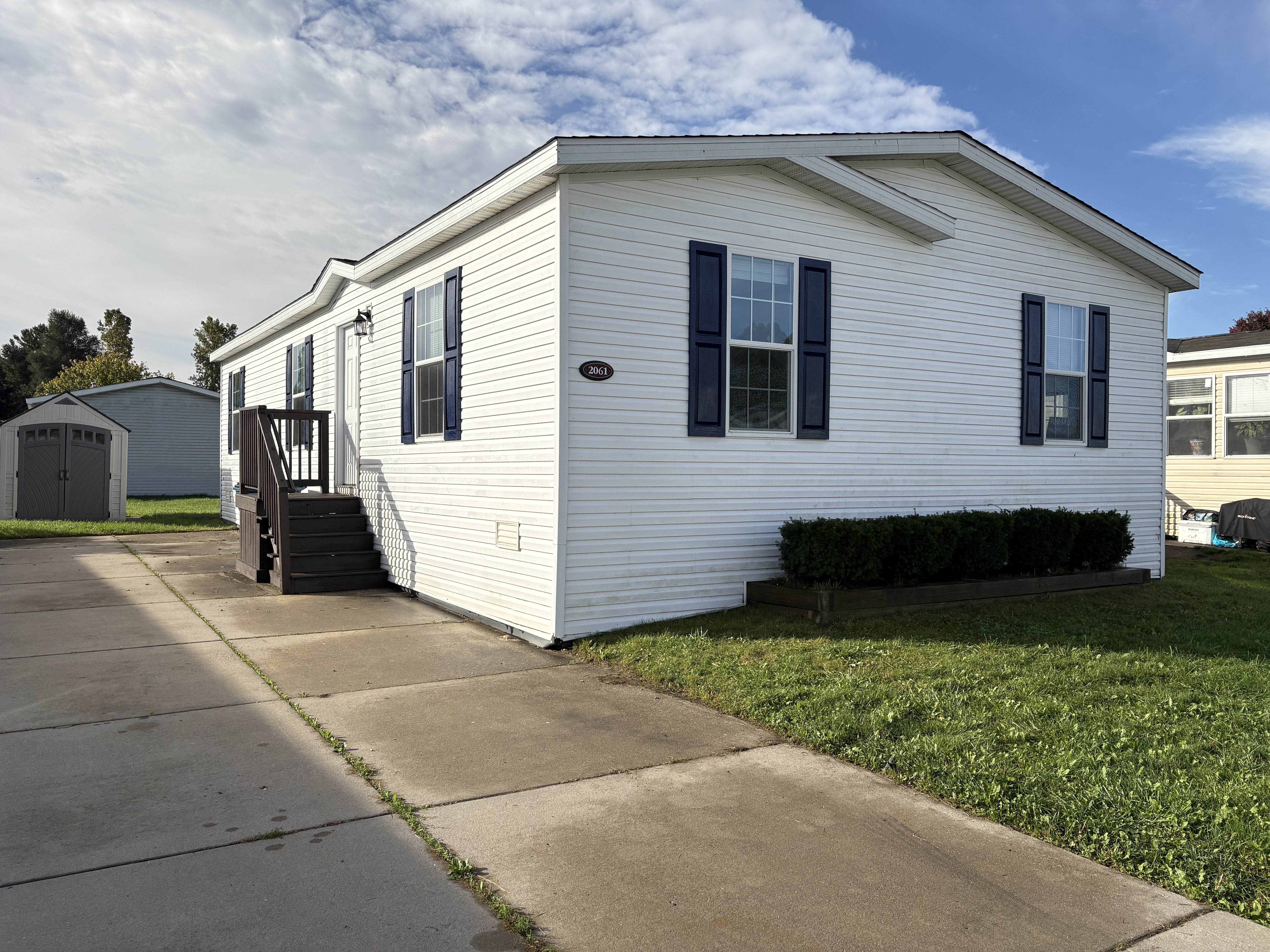 A photo of the home