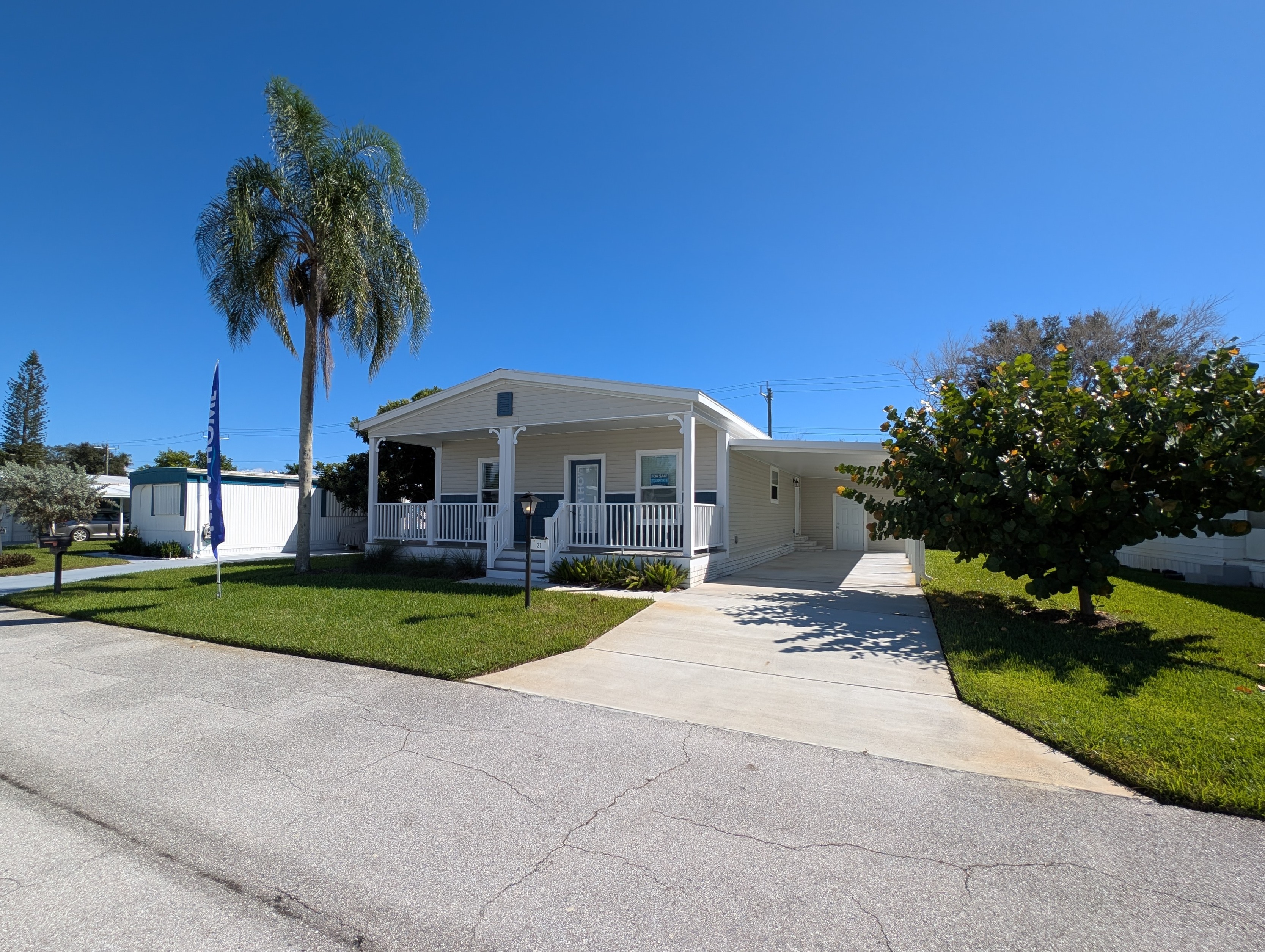 A photo of the home