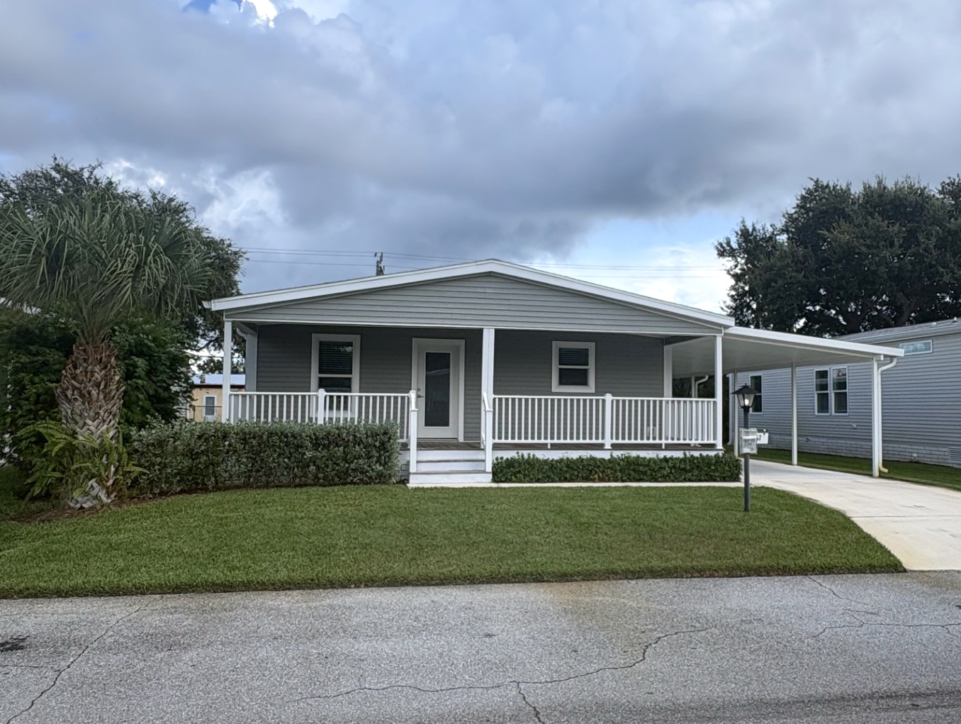 A photo of the home