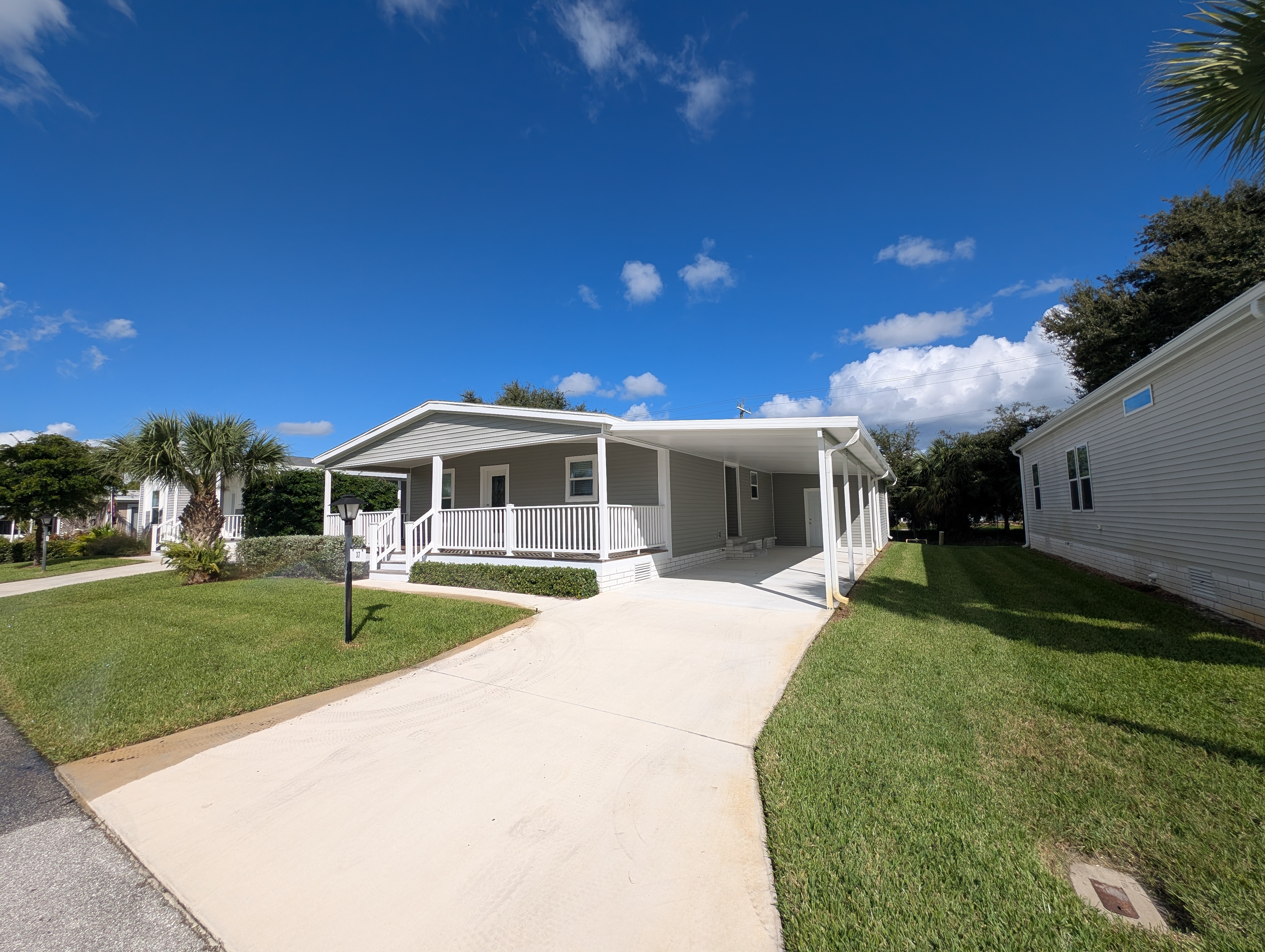 A photo of the home