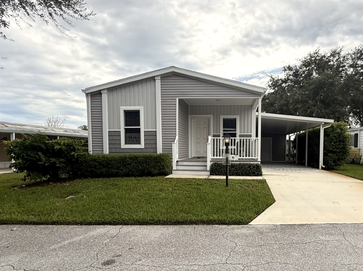 A photo of the home