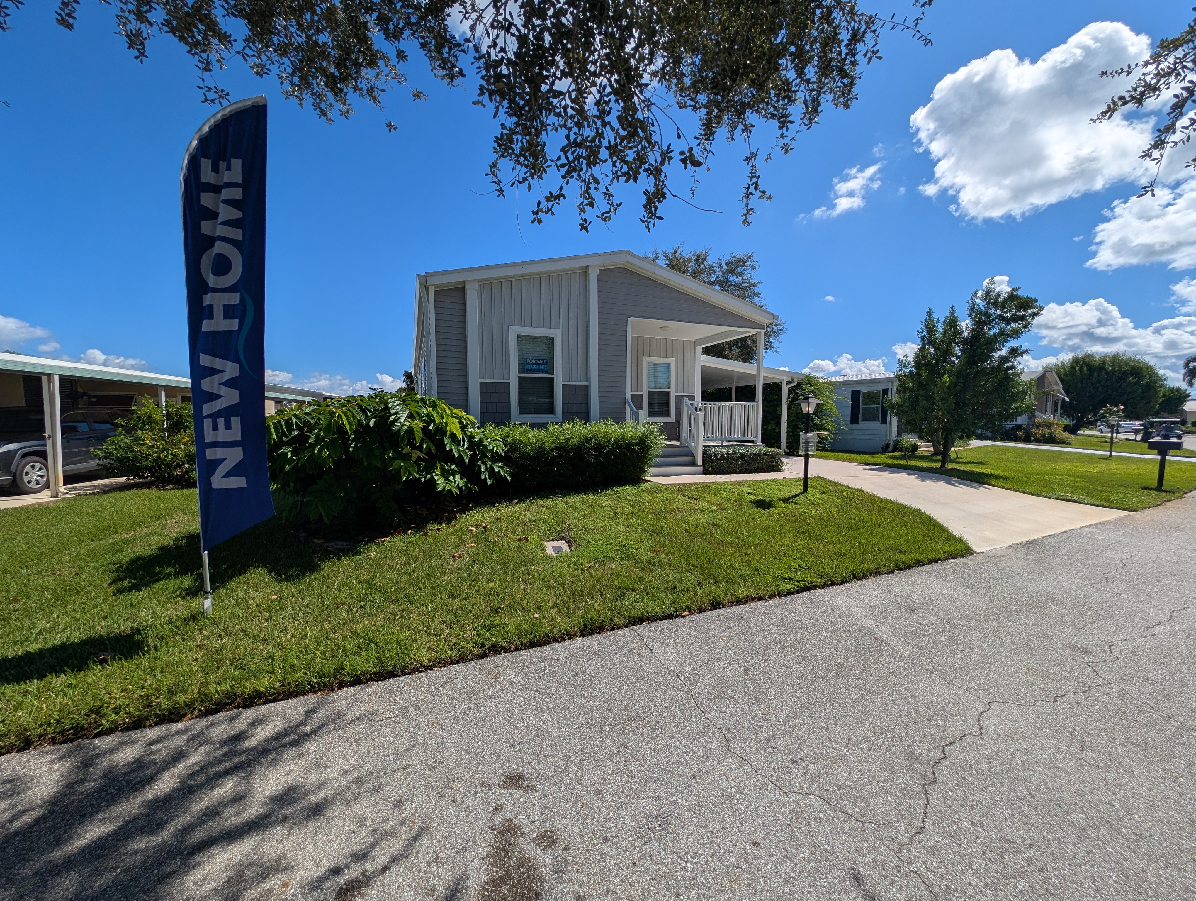 A photo of the home