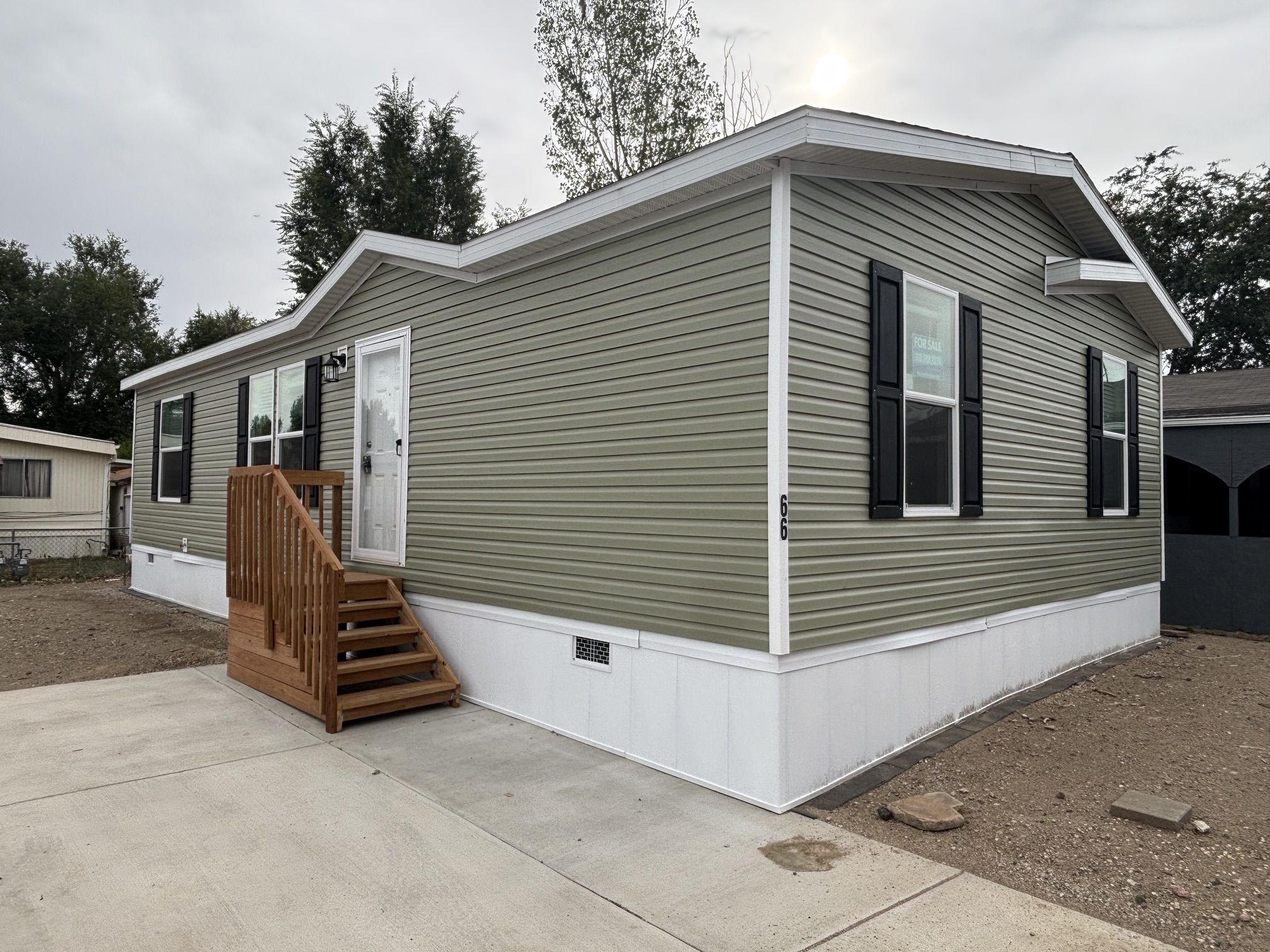 A photo of the home