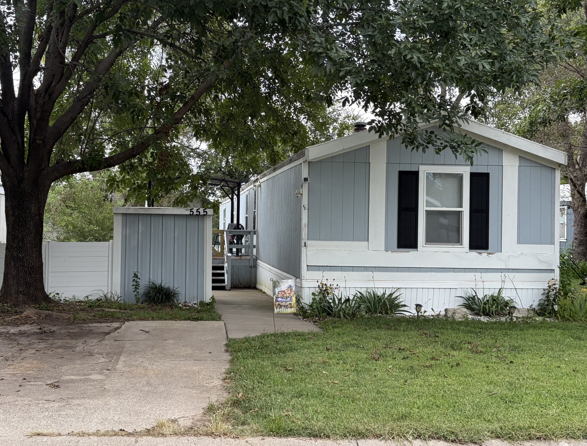 A photo of the home