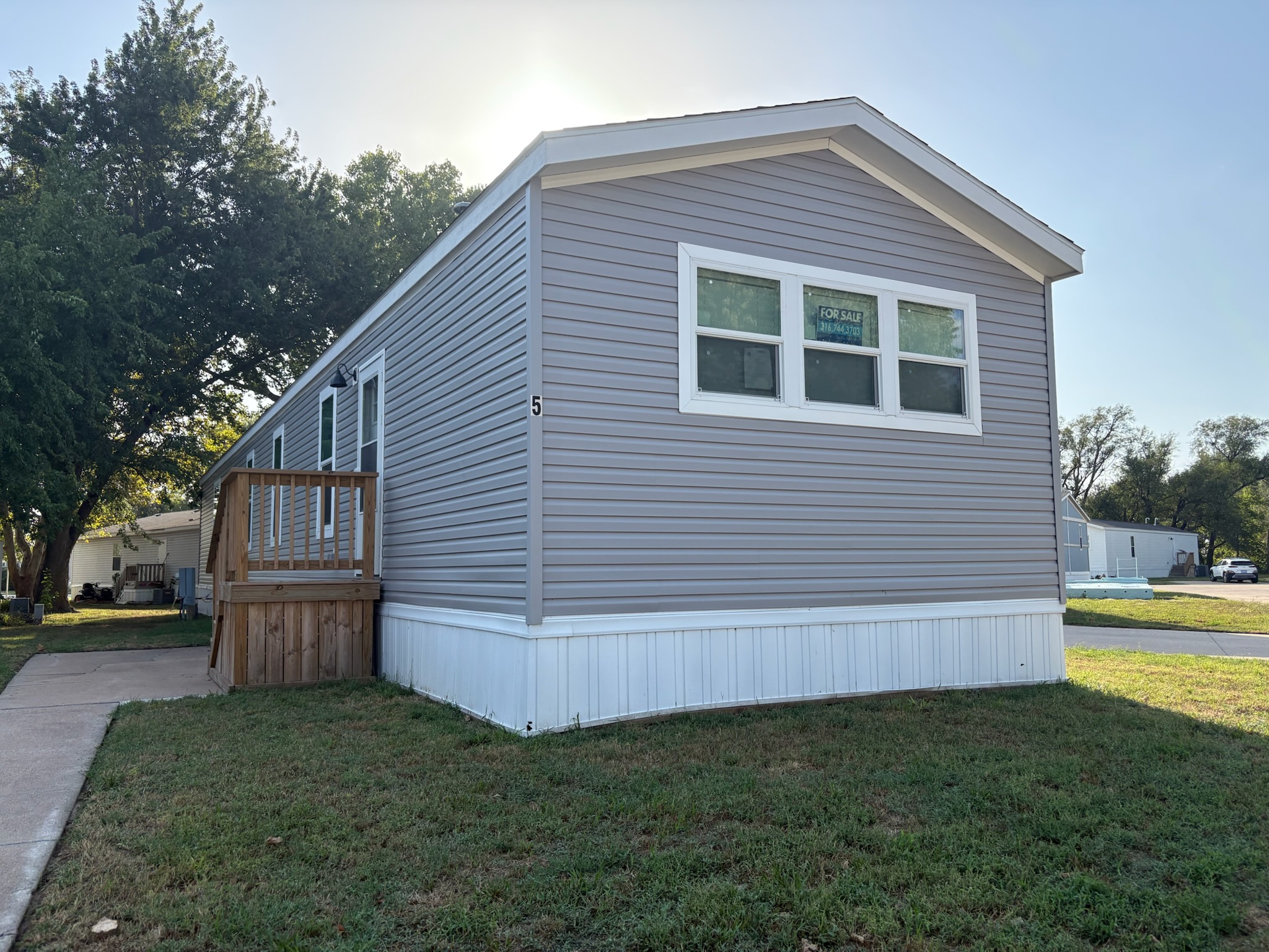A photo of the home