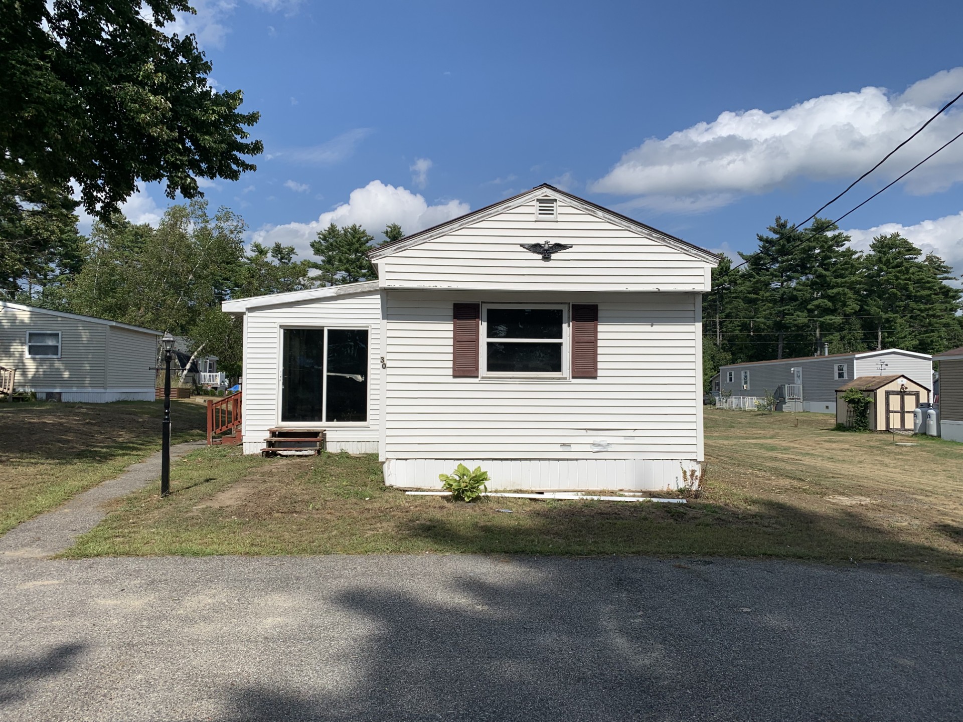 A photo of the home