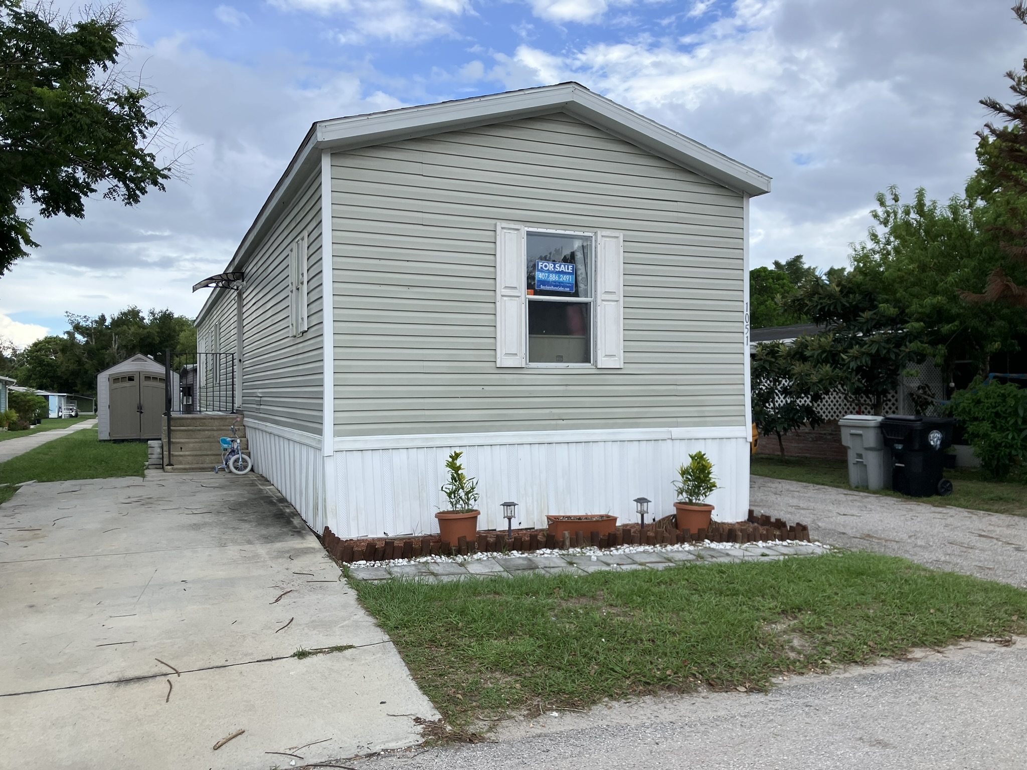 A photo of the home