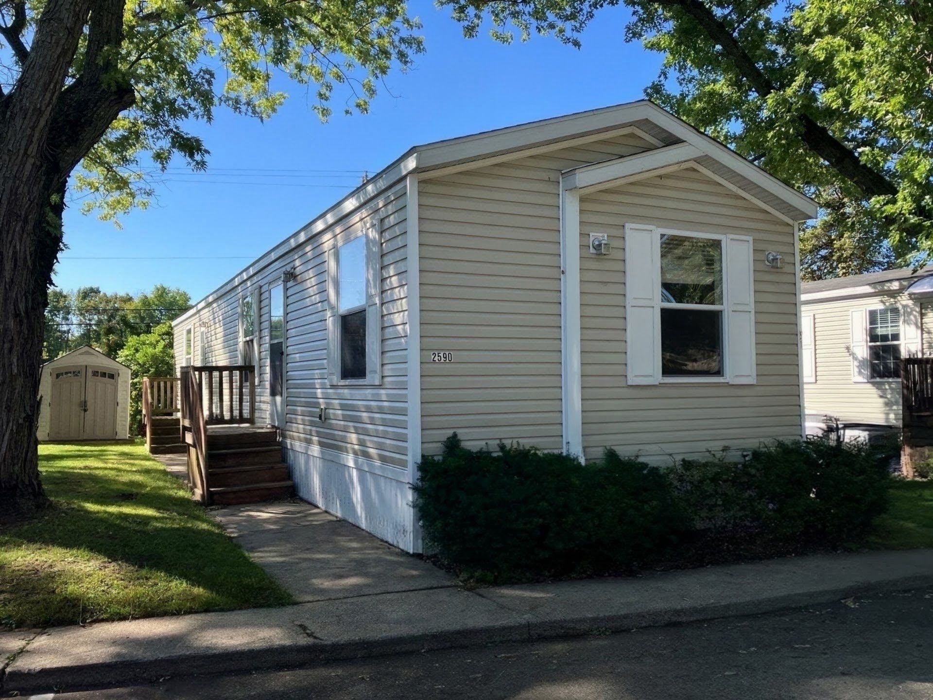 A photo of the home