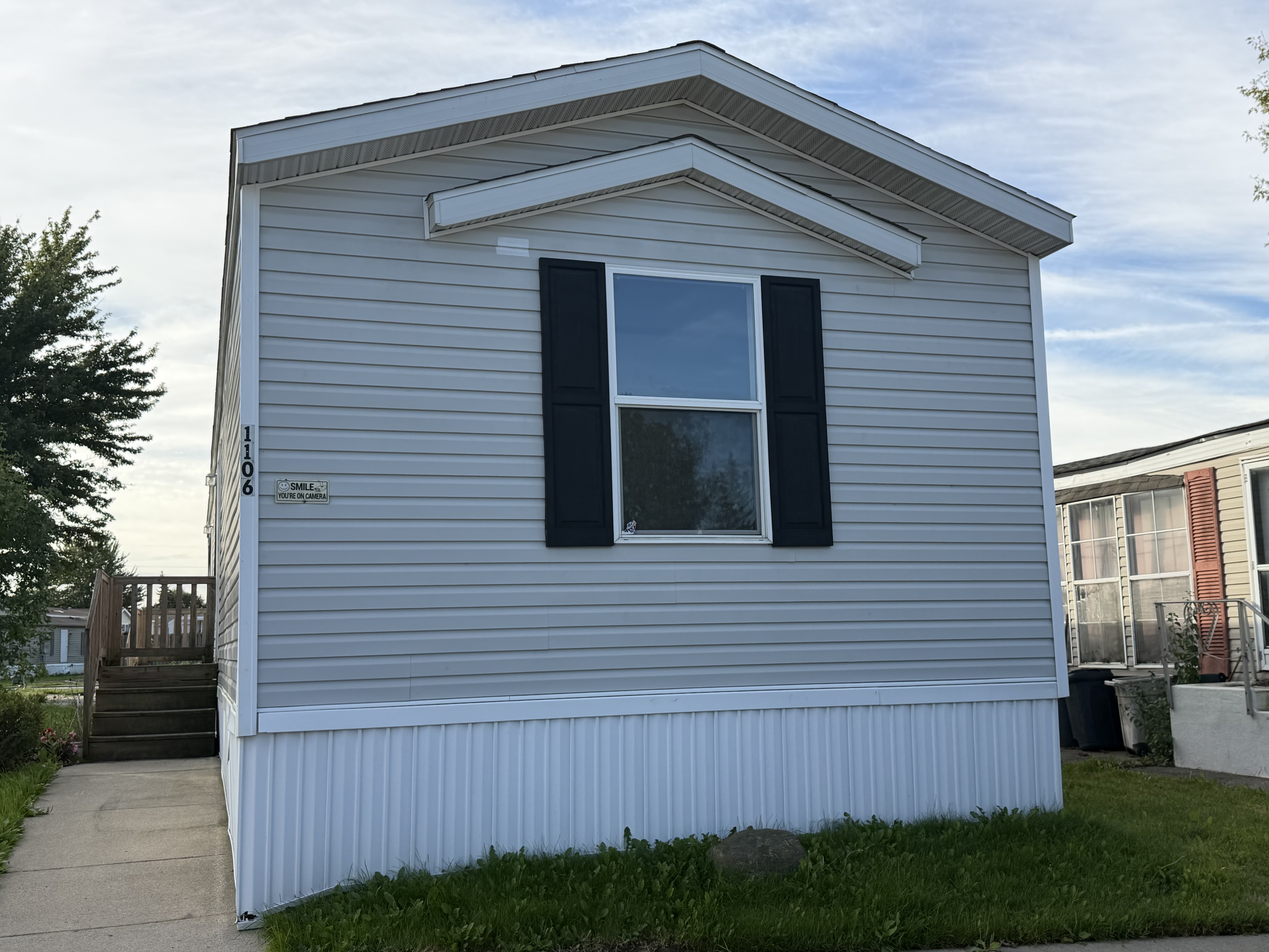 A photo of the home
