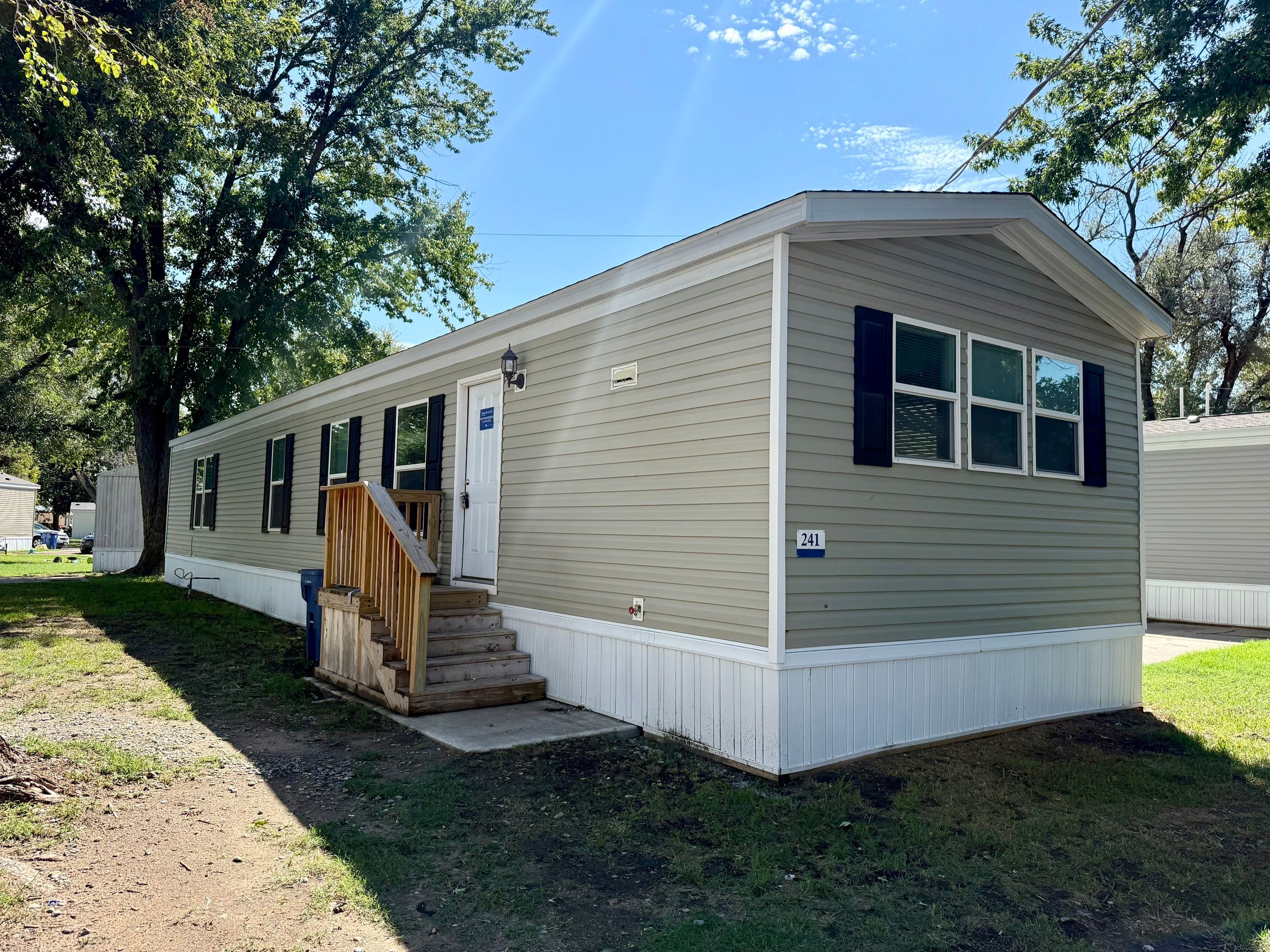 A photo of the home
