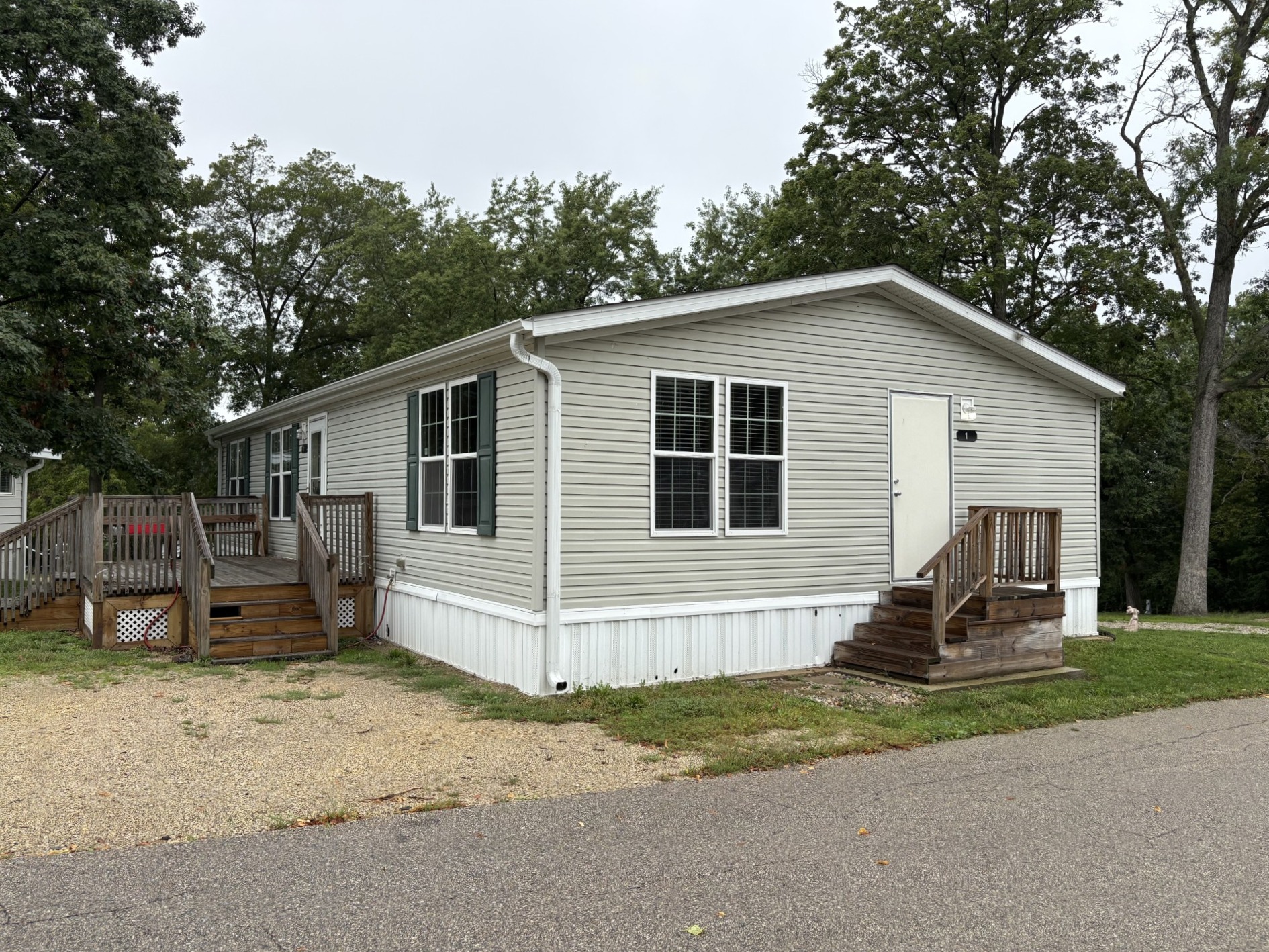 A photo of the home
