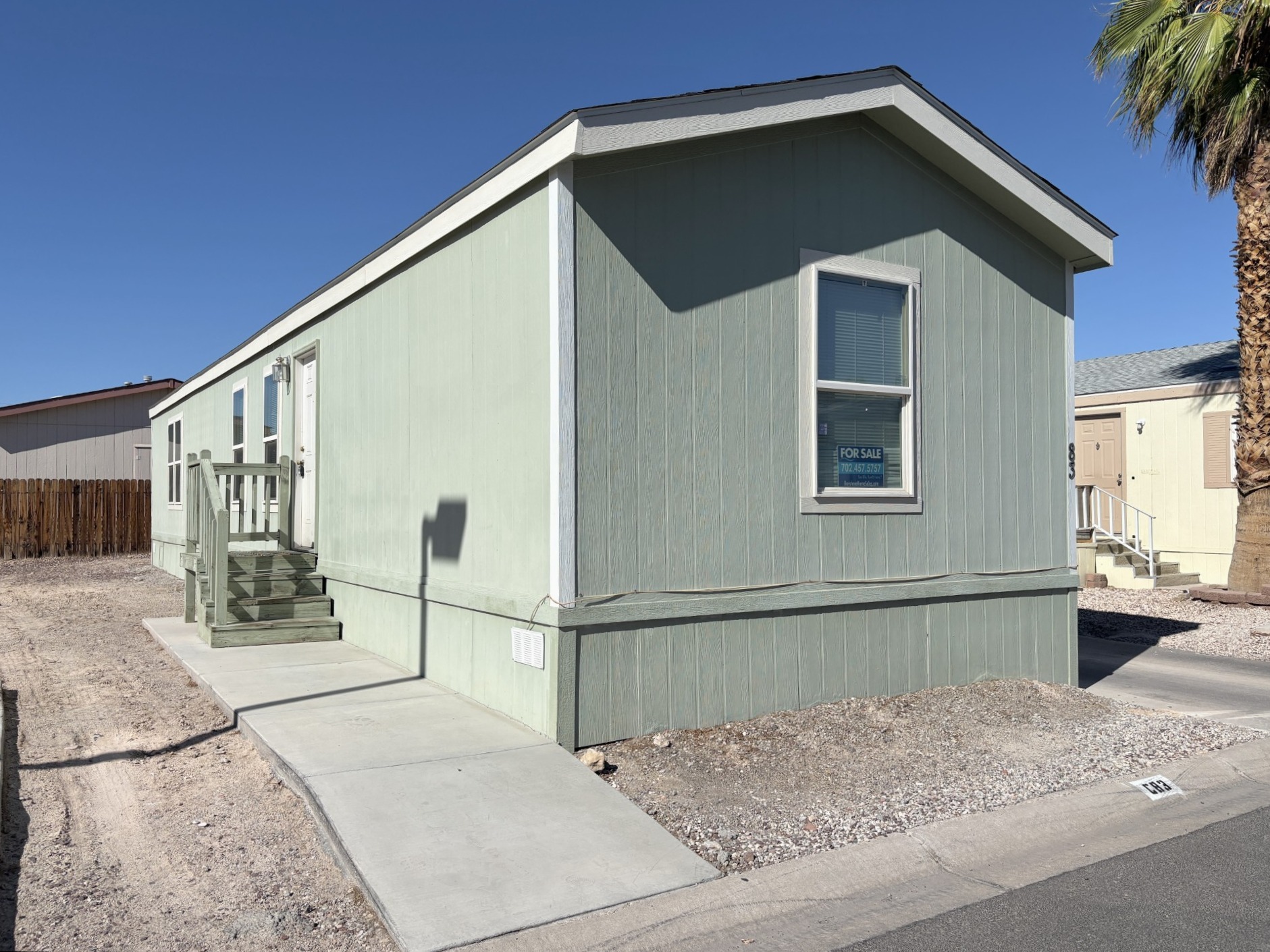 A photo of the home