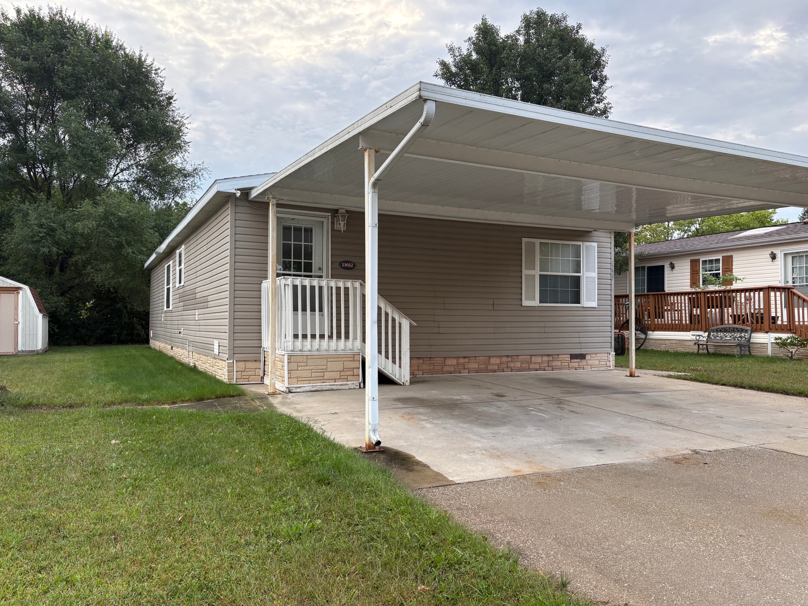 A photo of the home