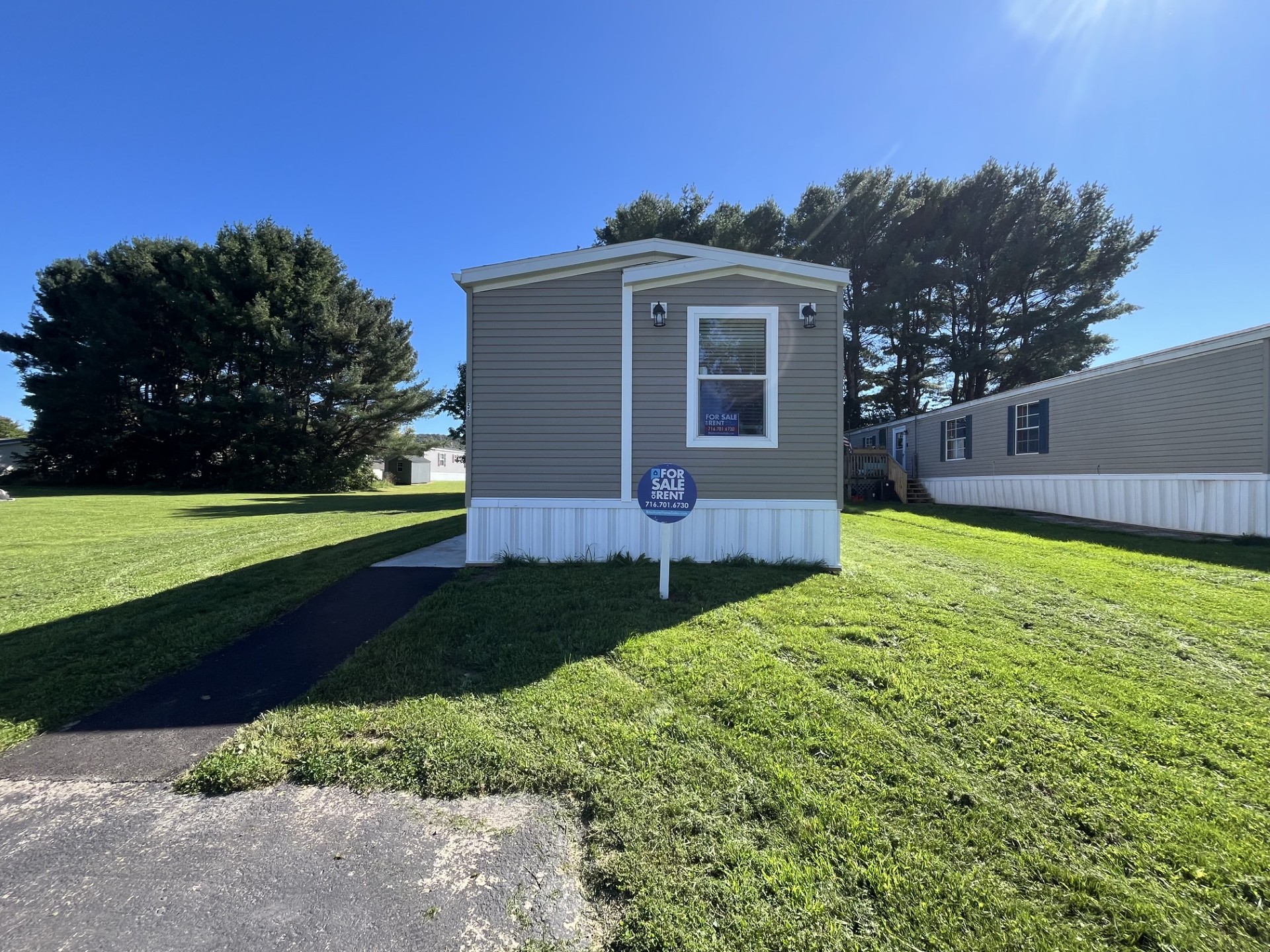 A photo of the home