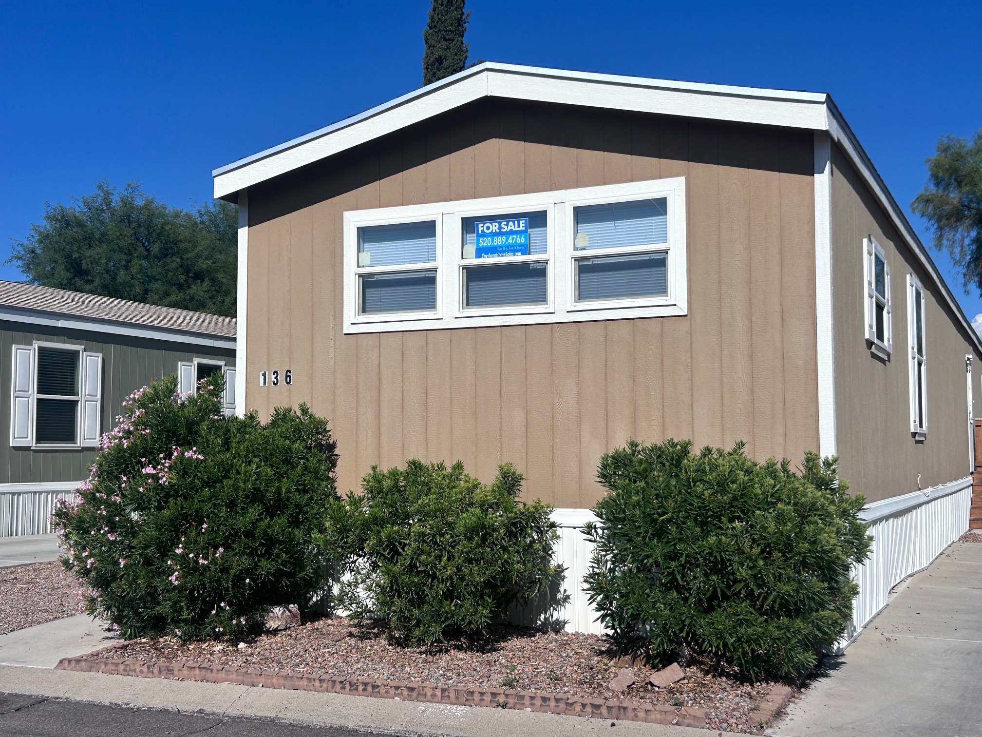 A photo of the home