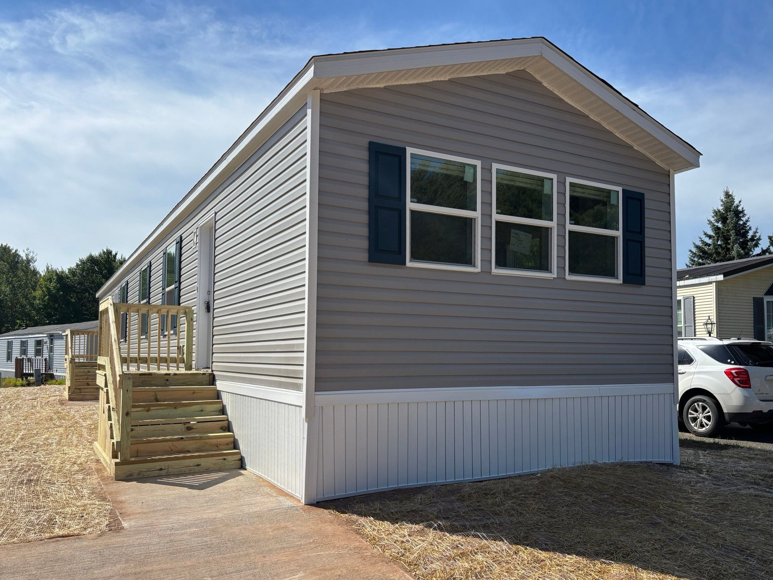 A photo of the home