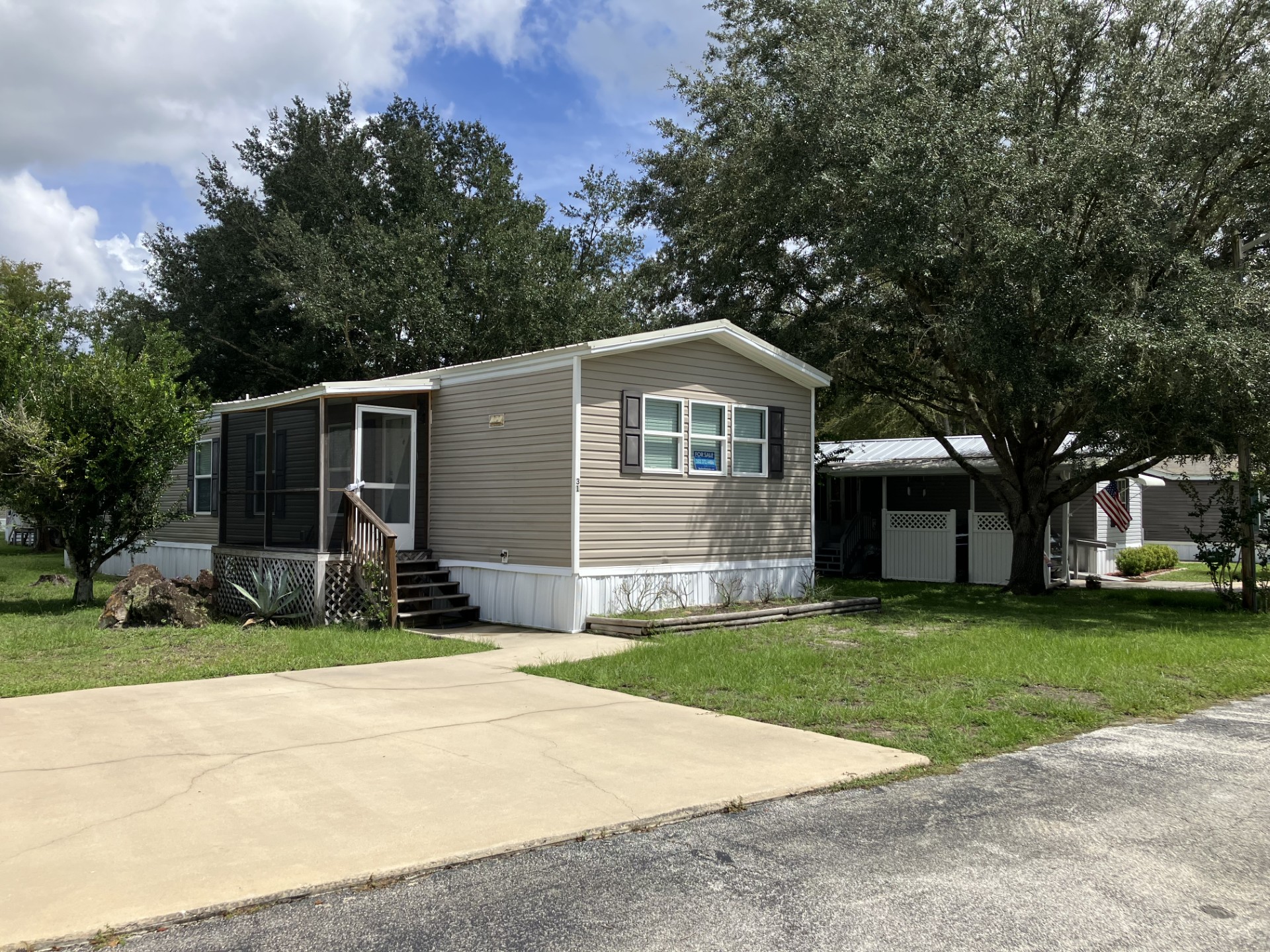 A photo of the home