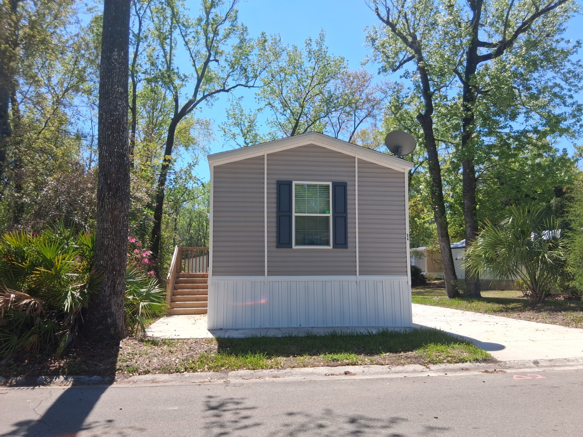 A photo of the home