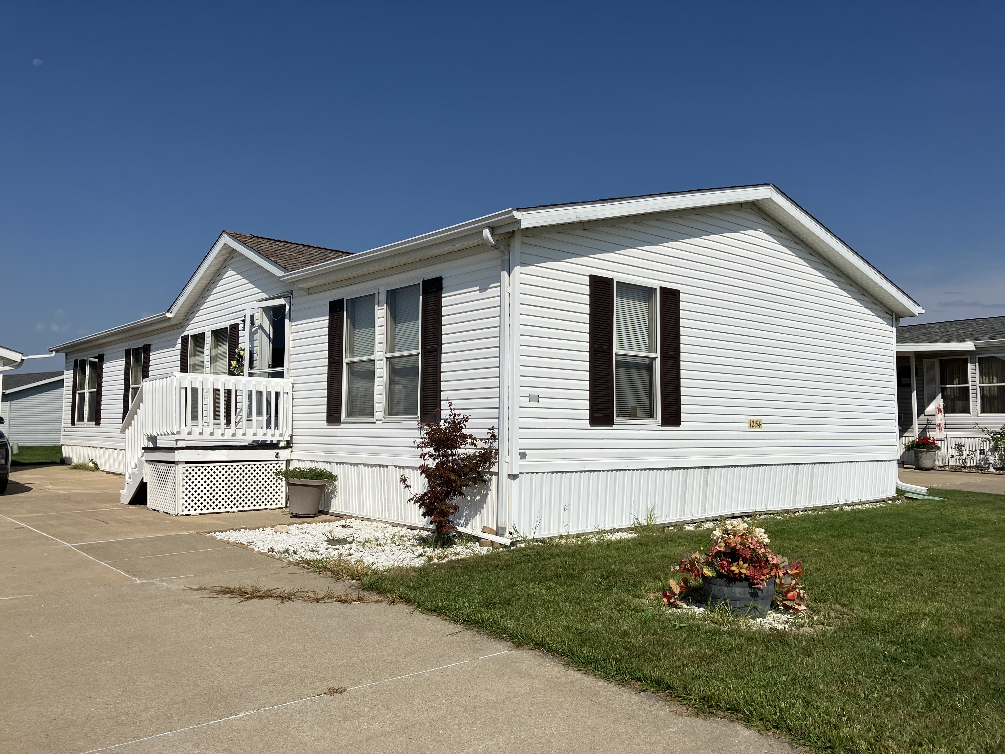 A photo of the home
