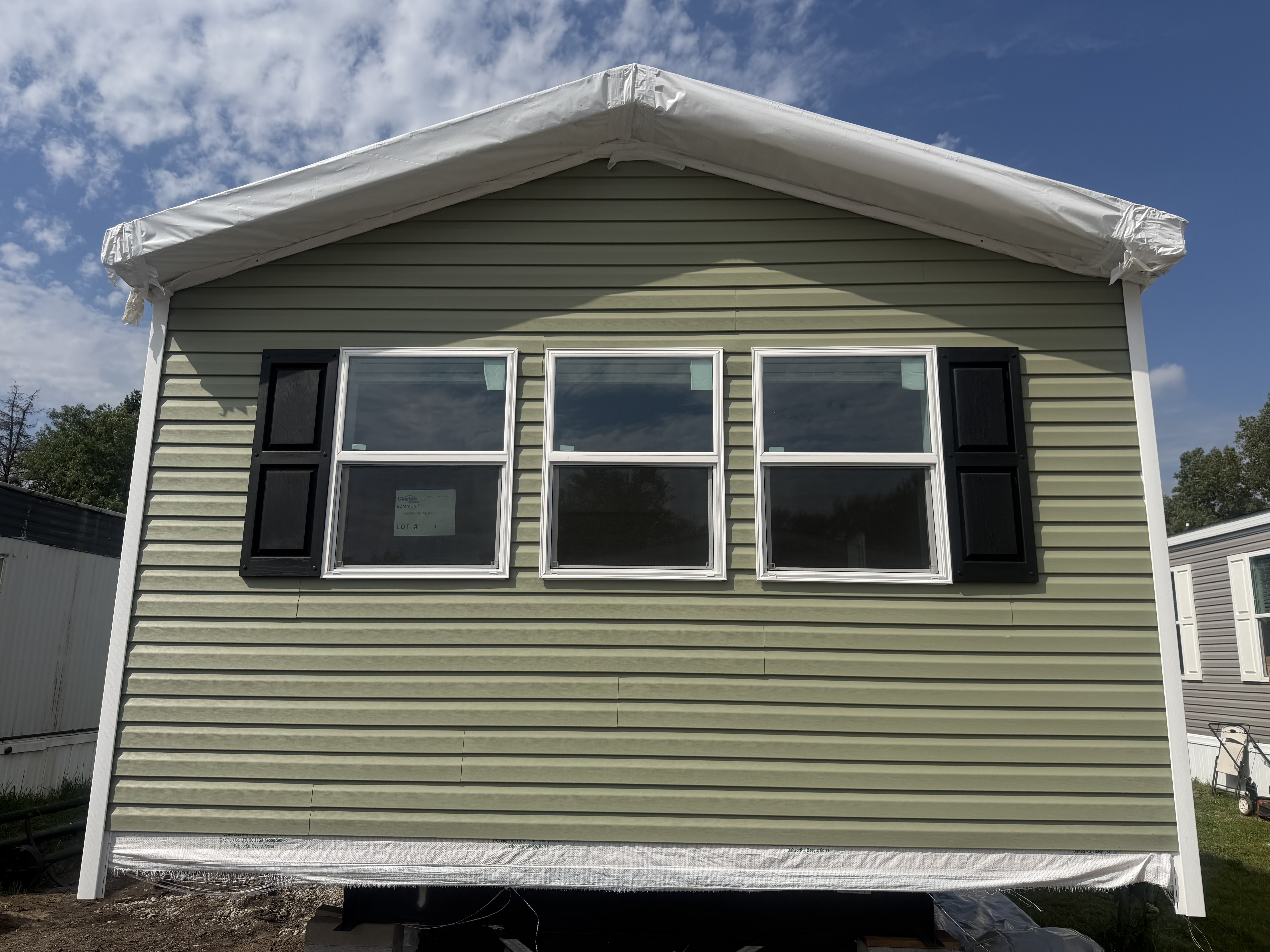 A photo of the home