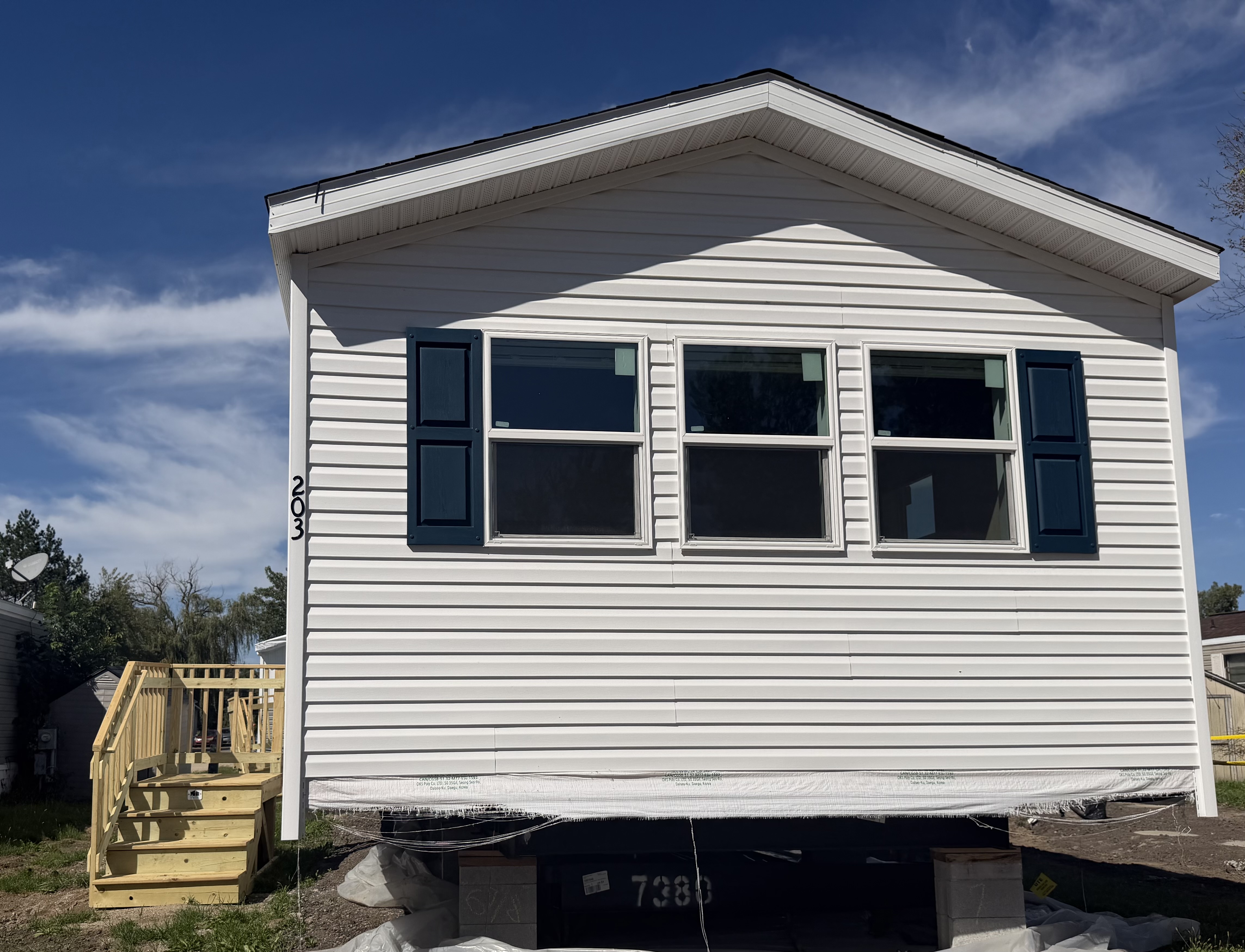 A photo of the home