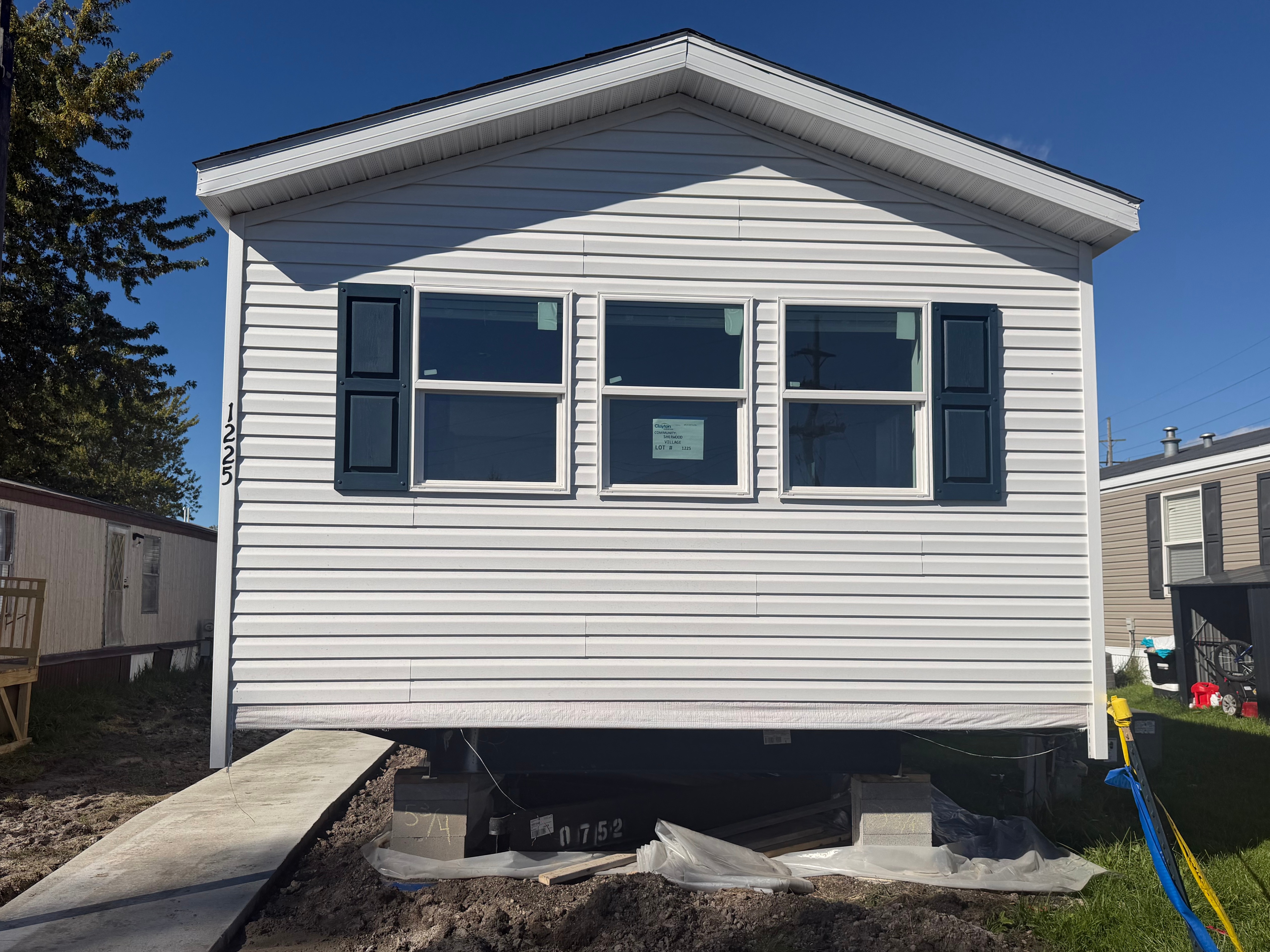 A photo of the home