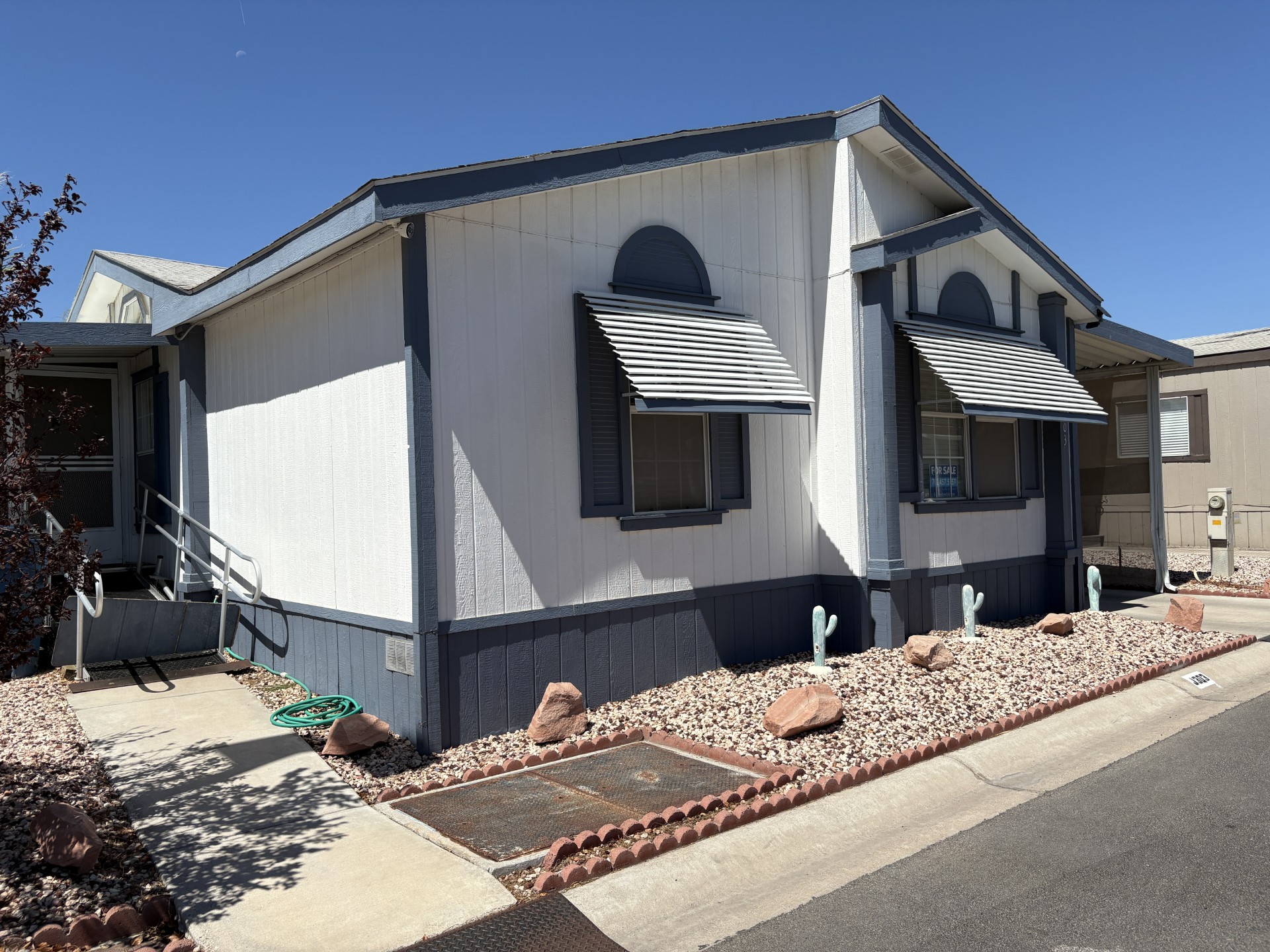 A photo of the home