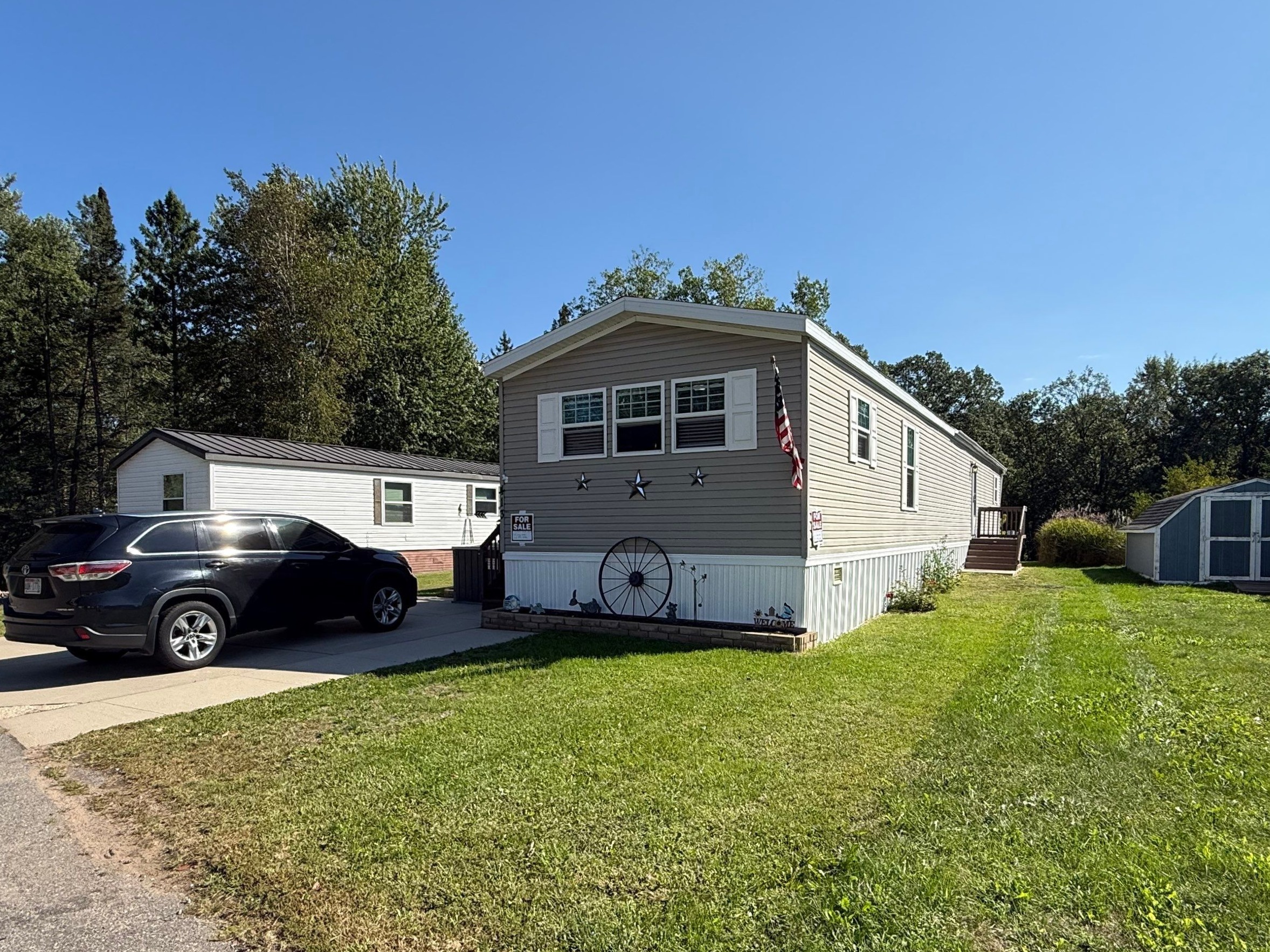 A photo of the home