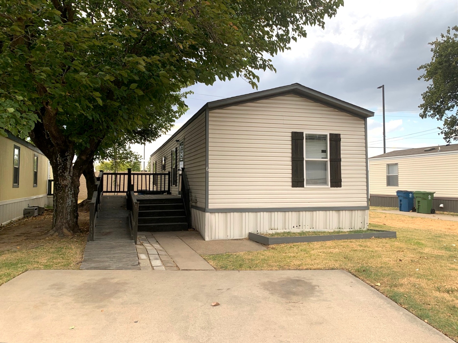 A photo of the home