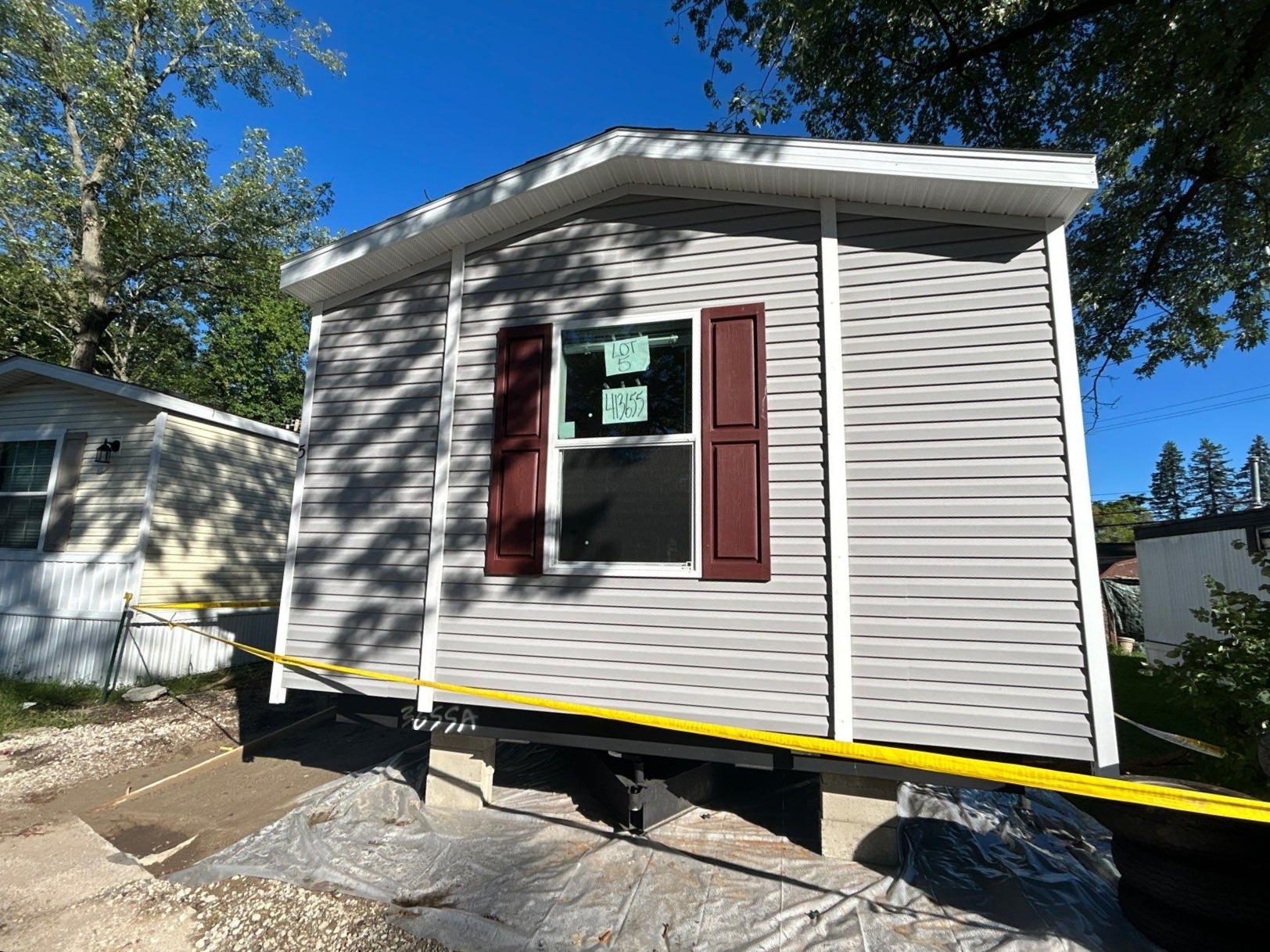 A photo of the home